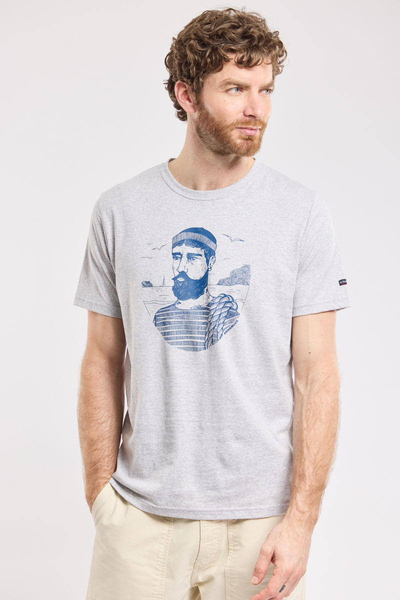 T-shirt marin - coton léger