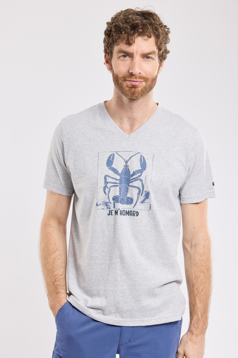 T-shirt Je m'homard - coton léger