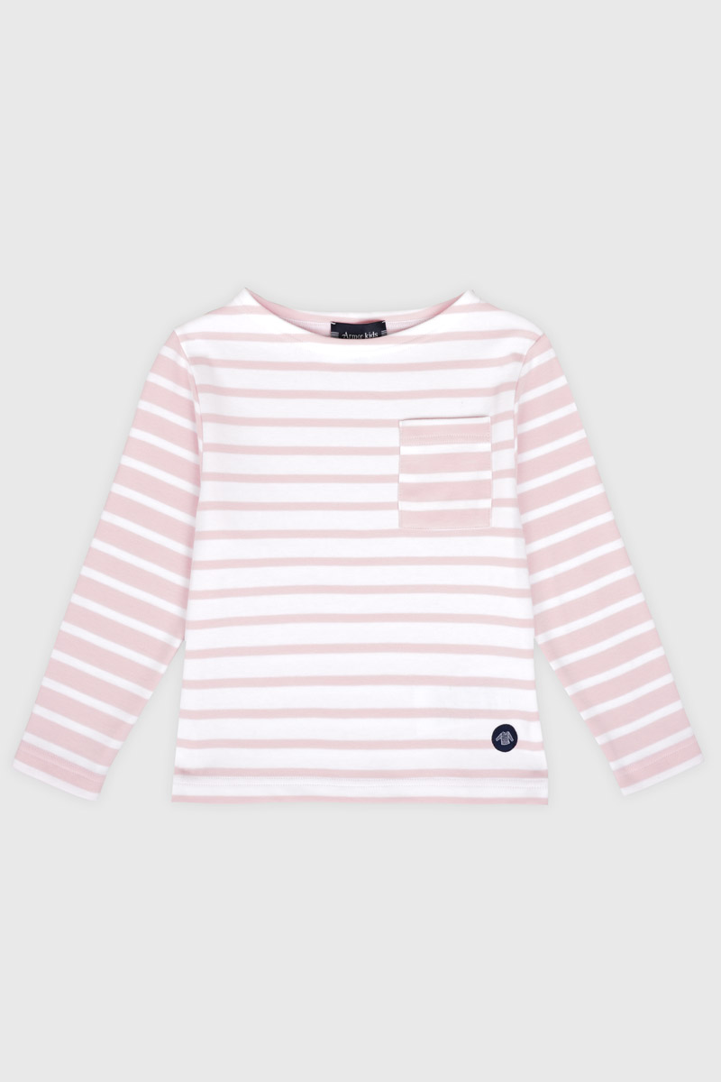 Marinière avec poche Kids - coton épais