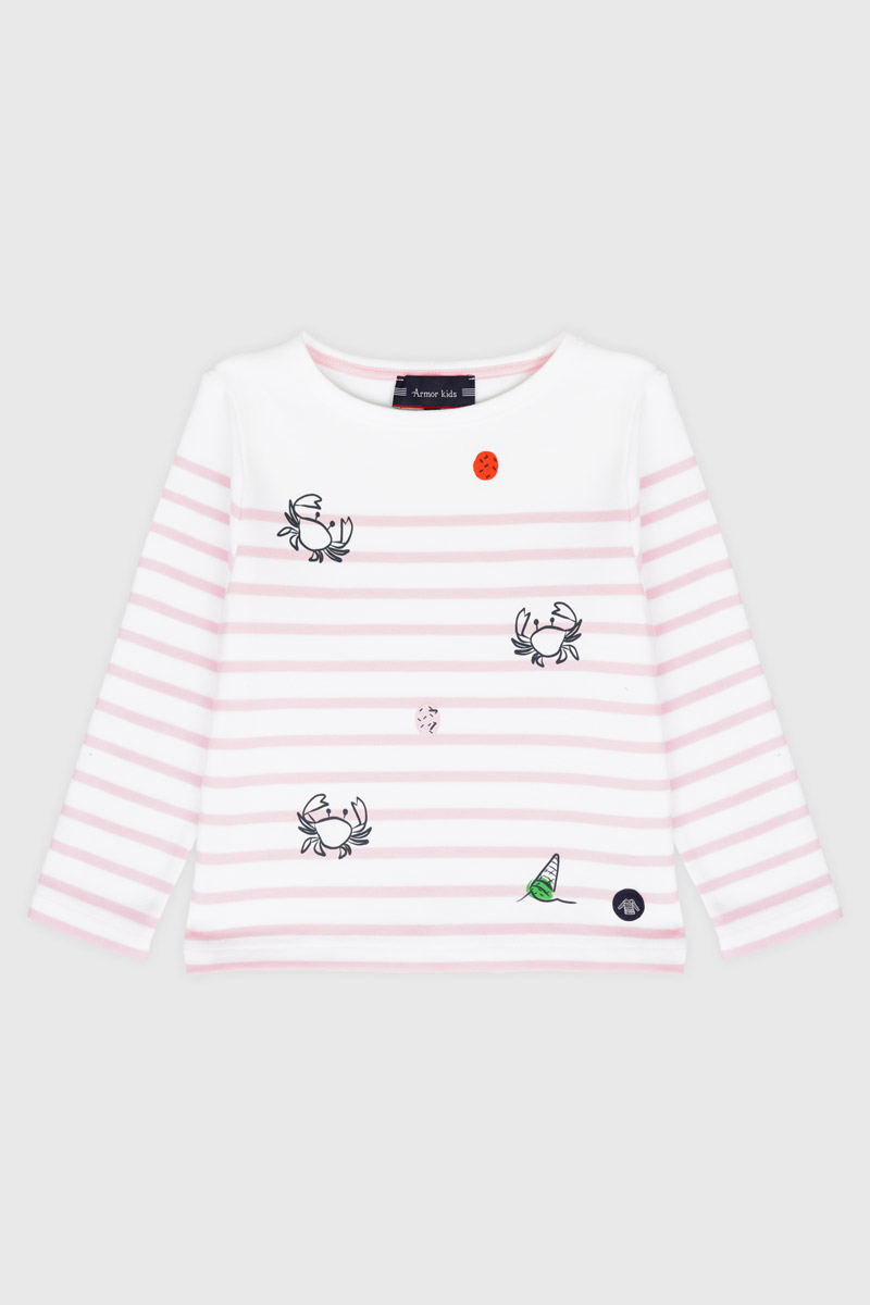 Marinière crabes Kids - coton épais