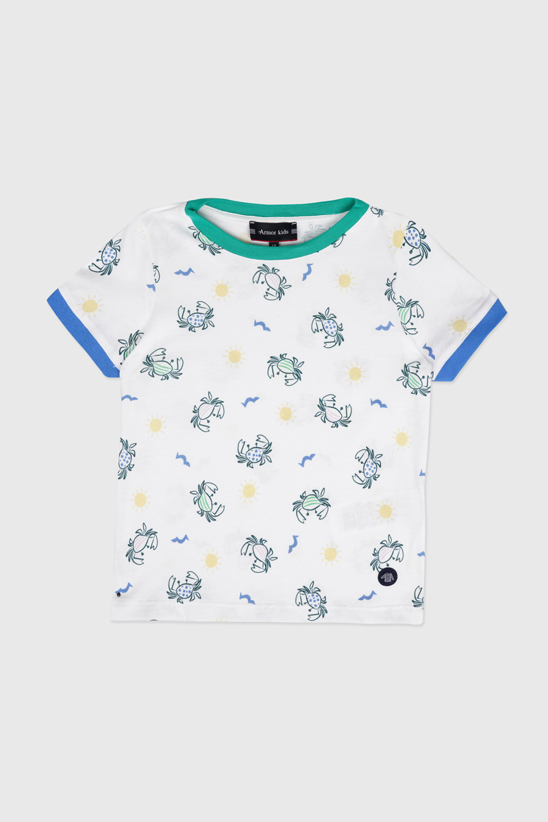 T-shirt imprimé crabes Kids - coton