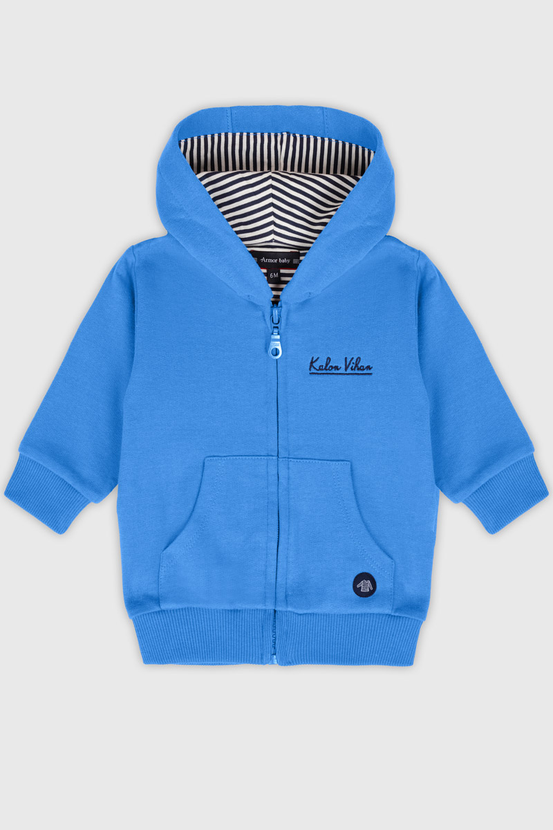 Sweat zippé Baby - coton