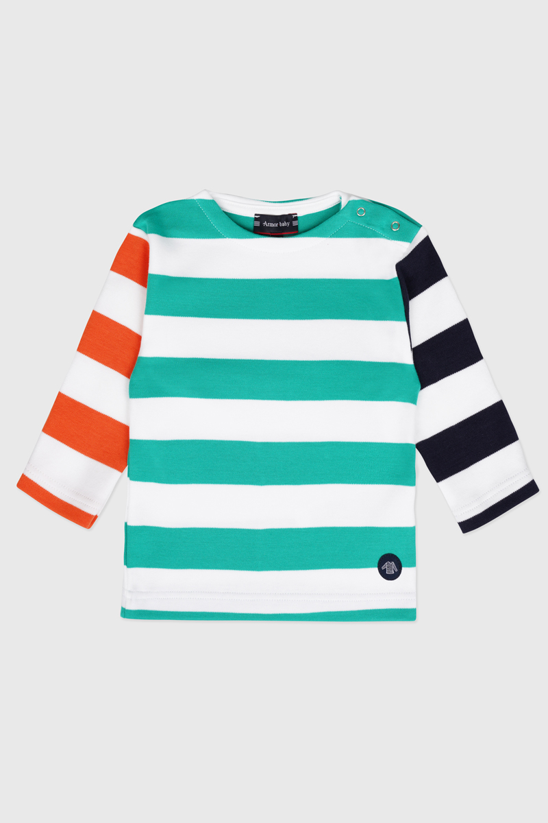 Marinière fantaisie Baby - coton épais