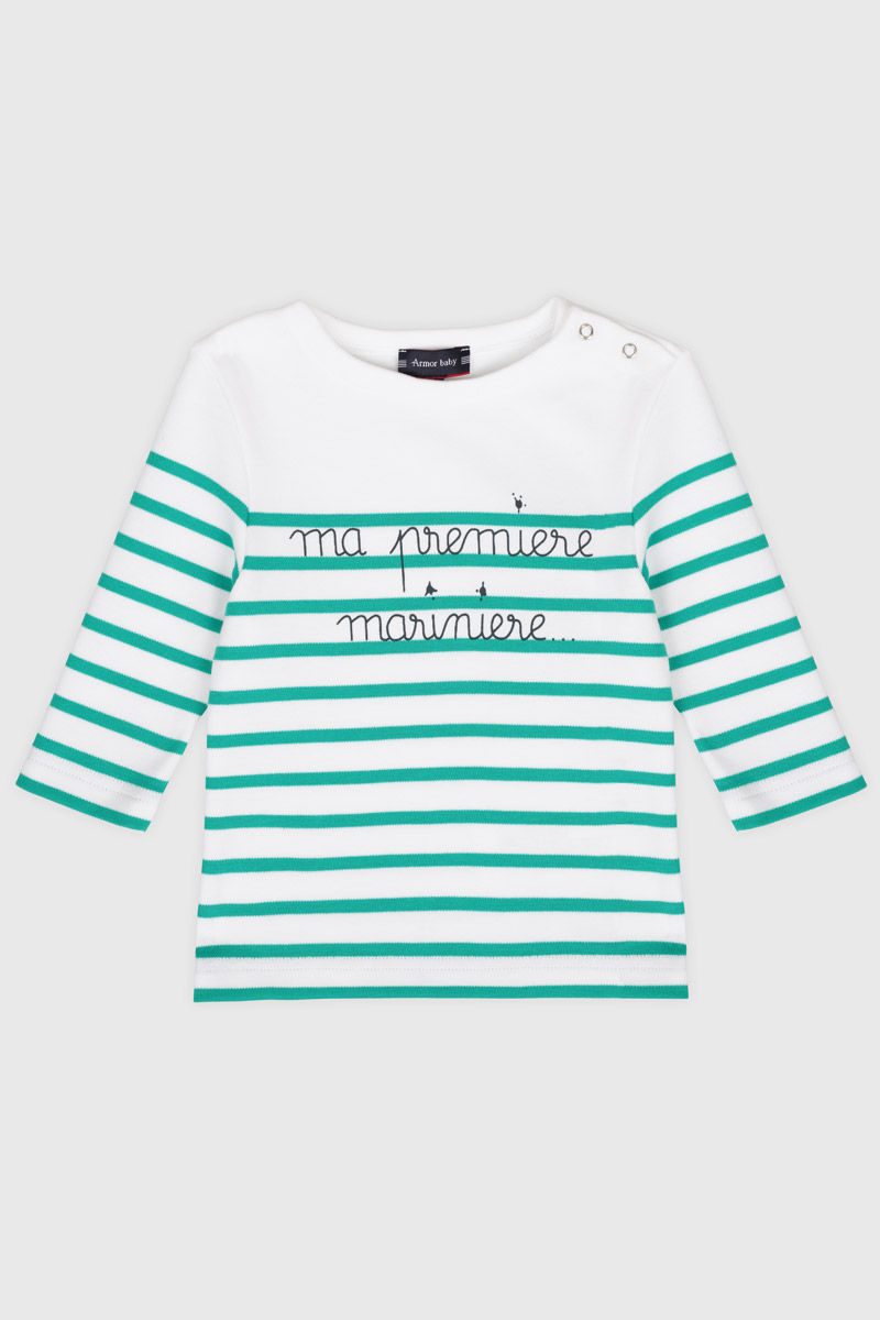 Marinière Baby Ma 1ère marinière - coton épais