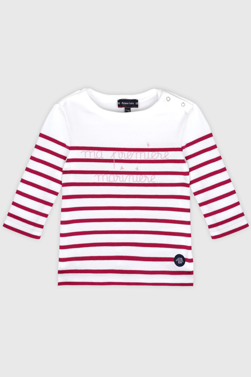 Marinière Baby  Ma 1ère marinière - coton épais