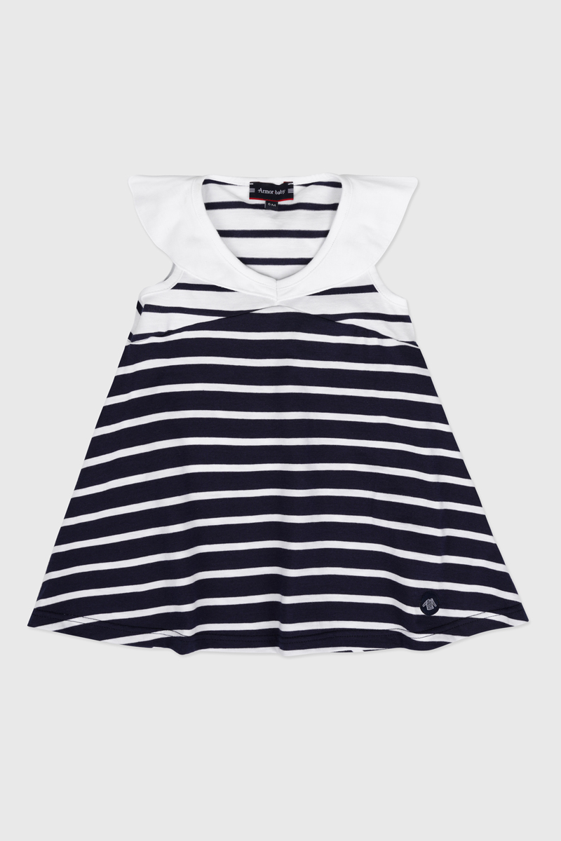 Robe rayée Baby - coton léger