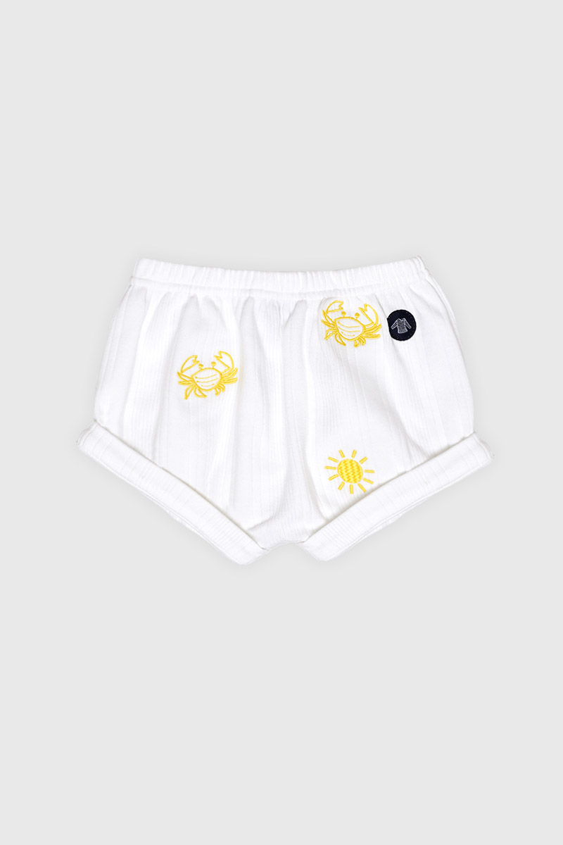 Bloomer brodé - coton