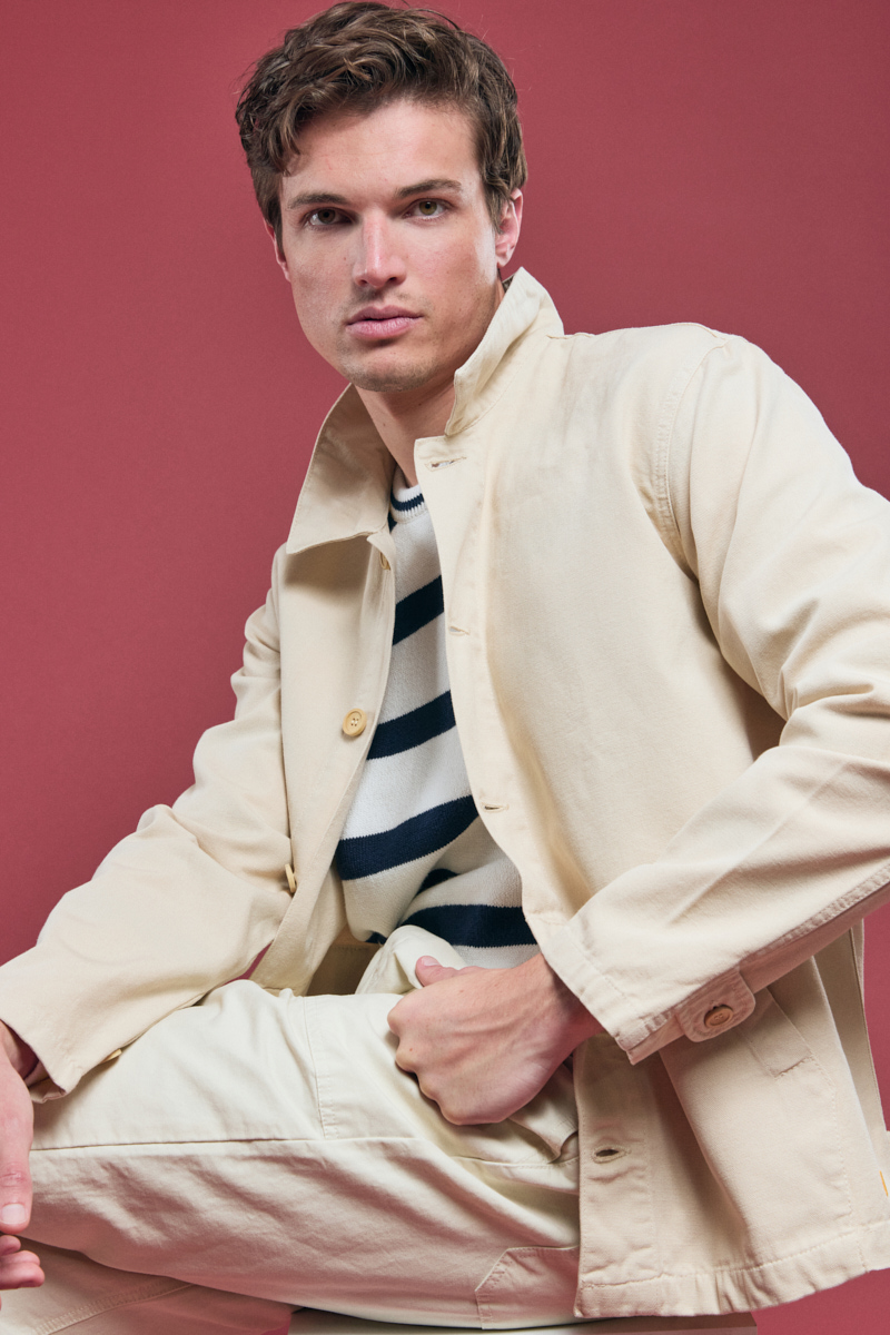 Veste pêcheur - coton canvas