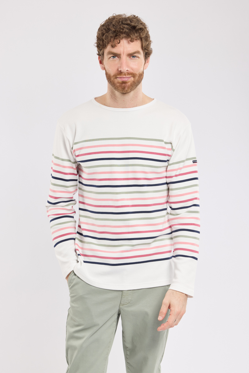 Marinière multicolore - coton épais