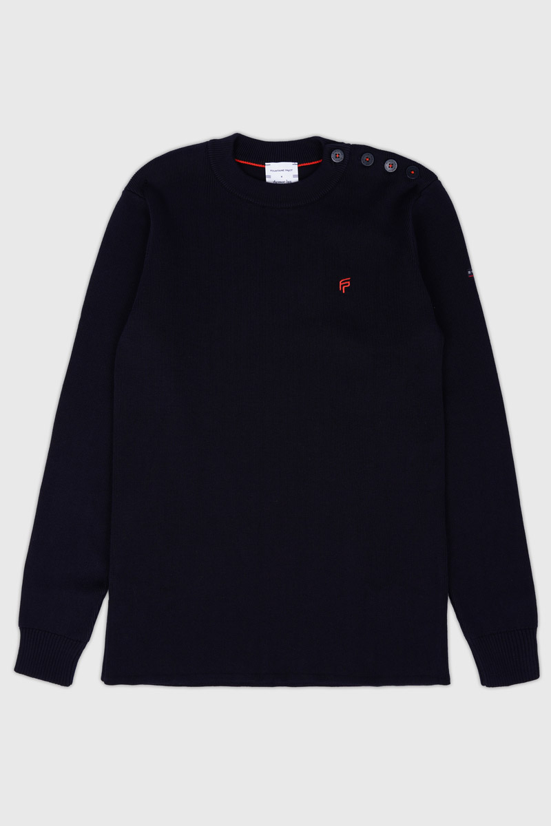 Pull marin Homme - Fountaine Pajot x Armor-lux