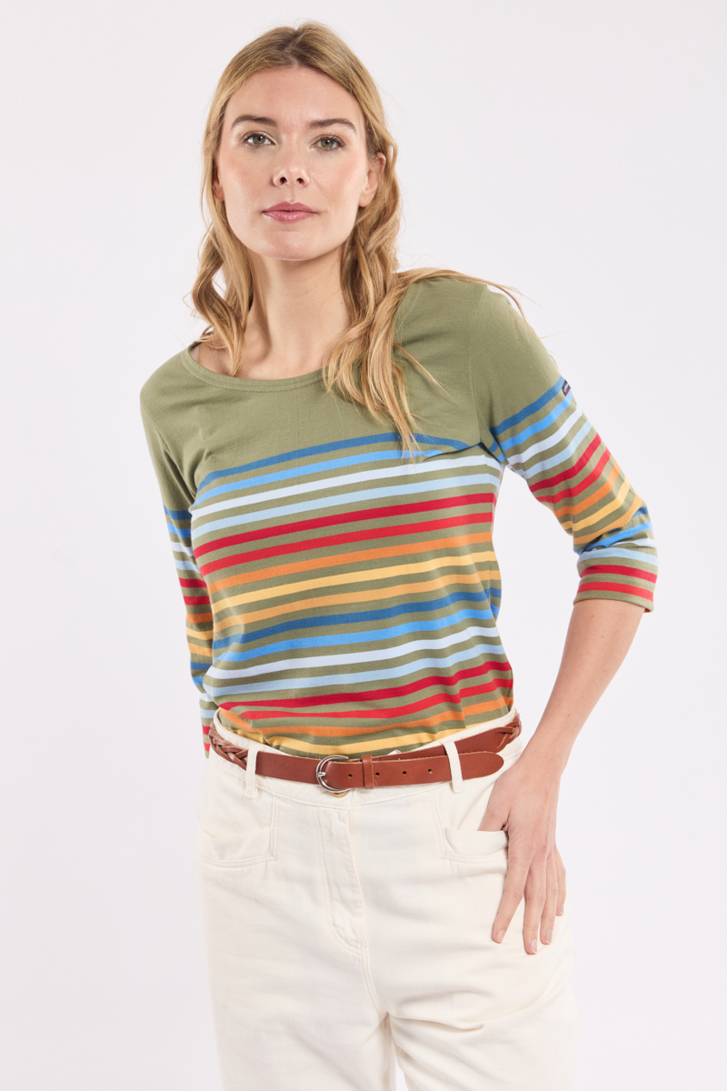 Marinière 10 couleurs - coton lourd