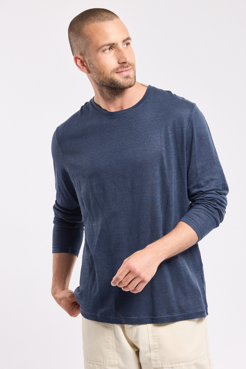 T-shirt manches longues - lin