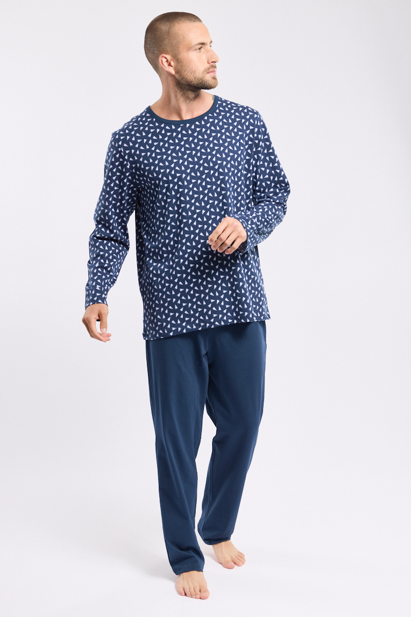 Pyjama motifs bateaux - coton léger