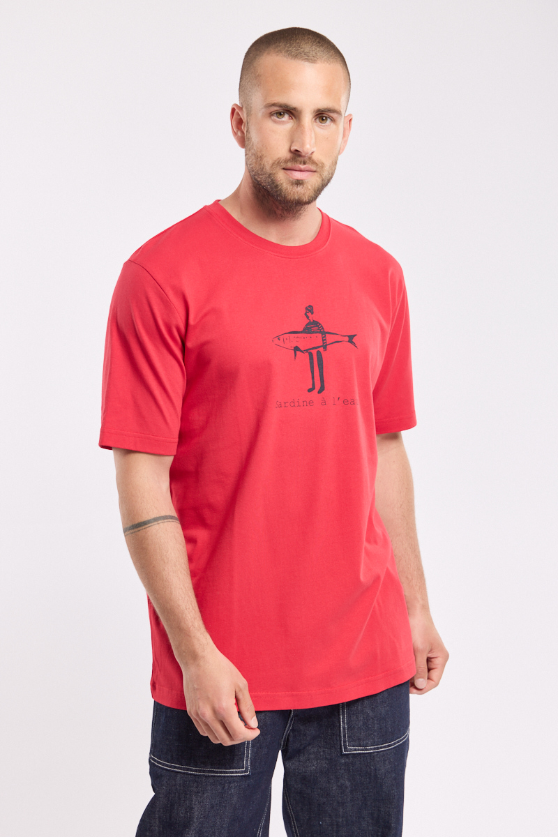 T-shirt Sardine à l'eau - coton léger