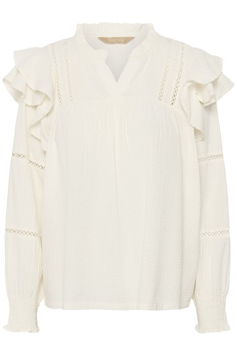 CUannbritt Frill Blouse