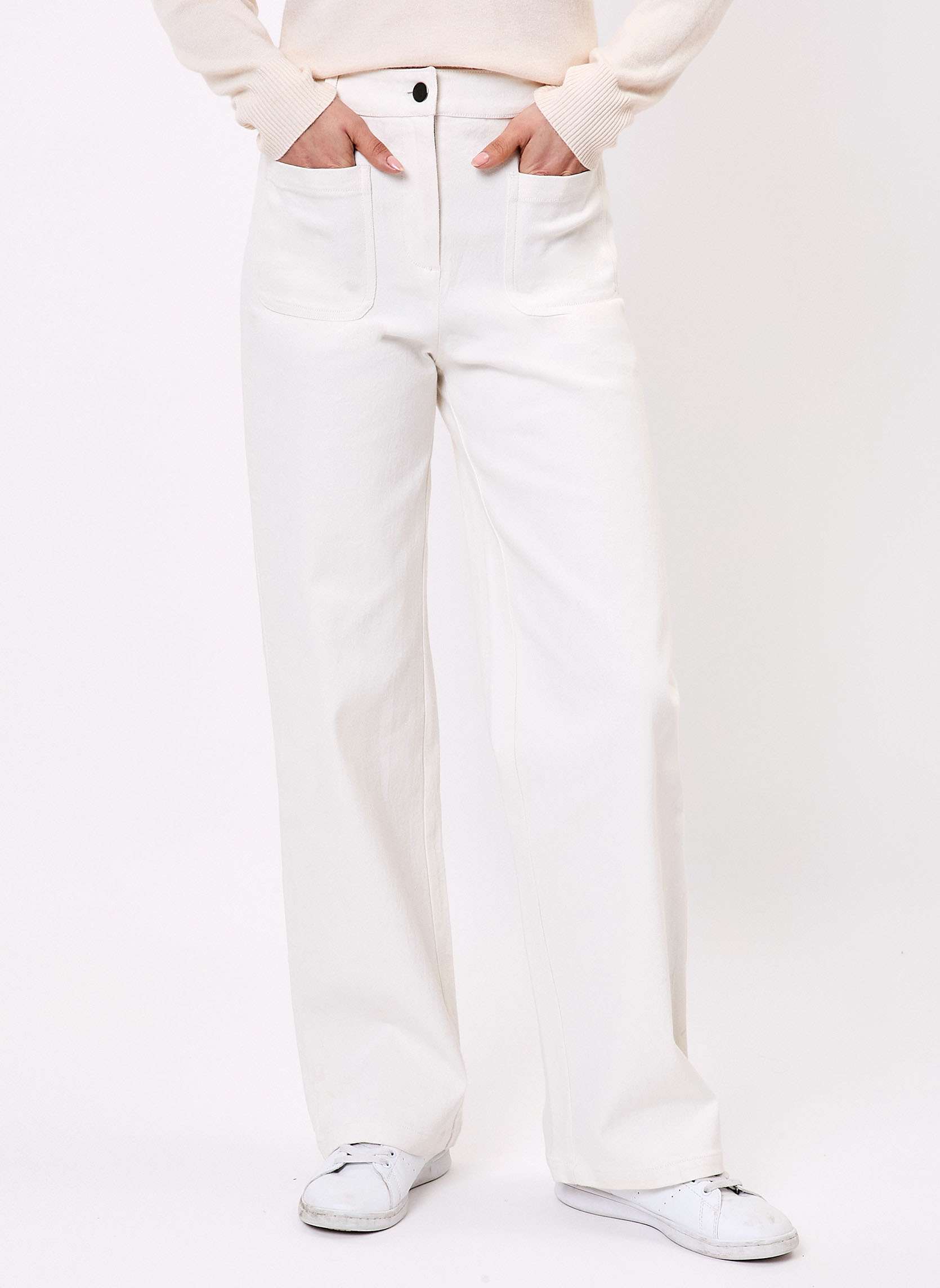 Jean large denim coton bio MAYA