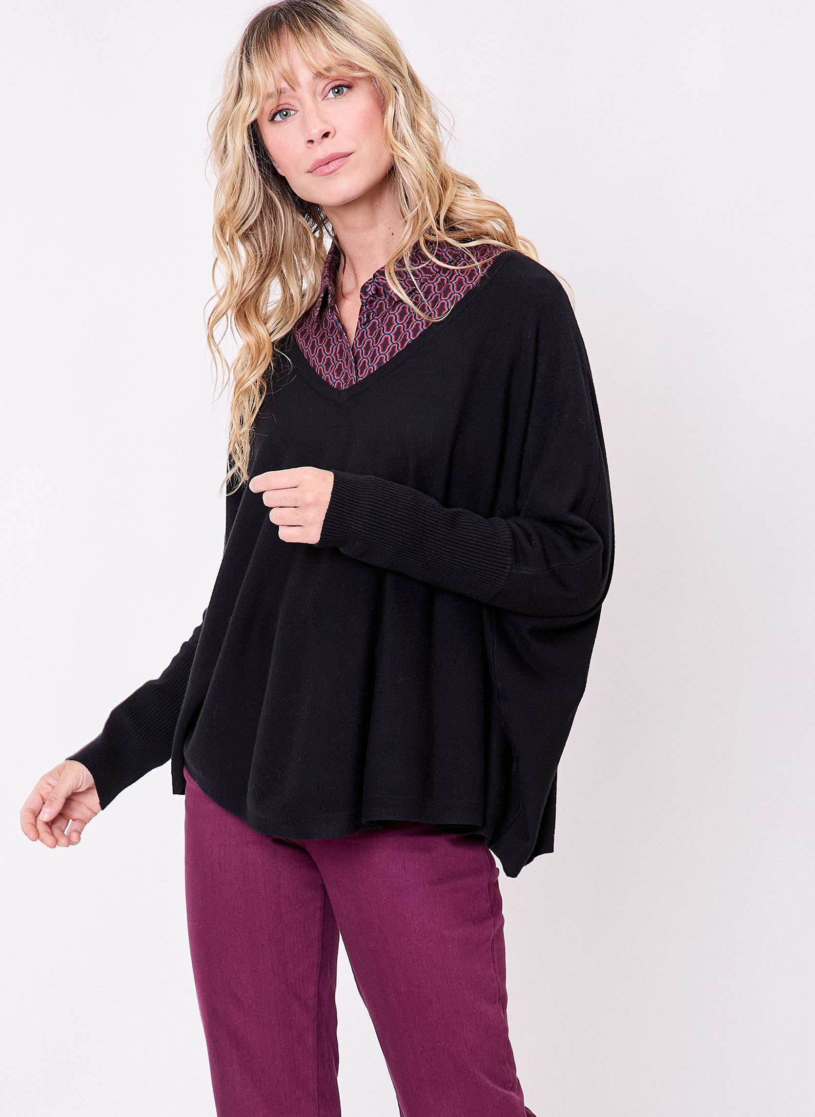 Pull oversize maille femme LANNA