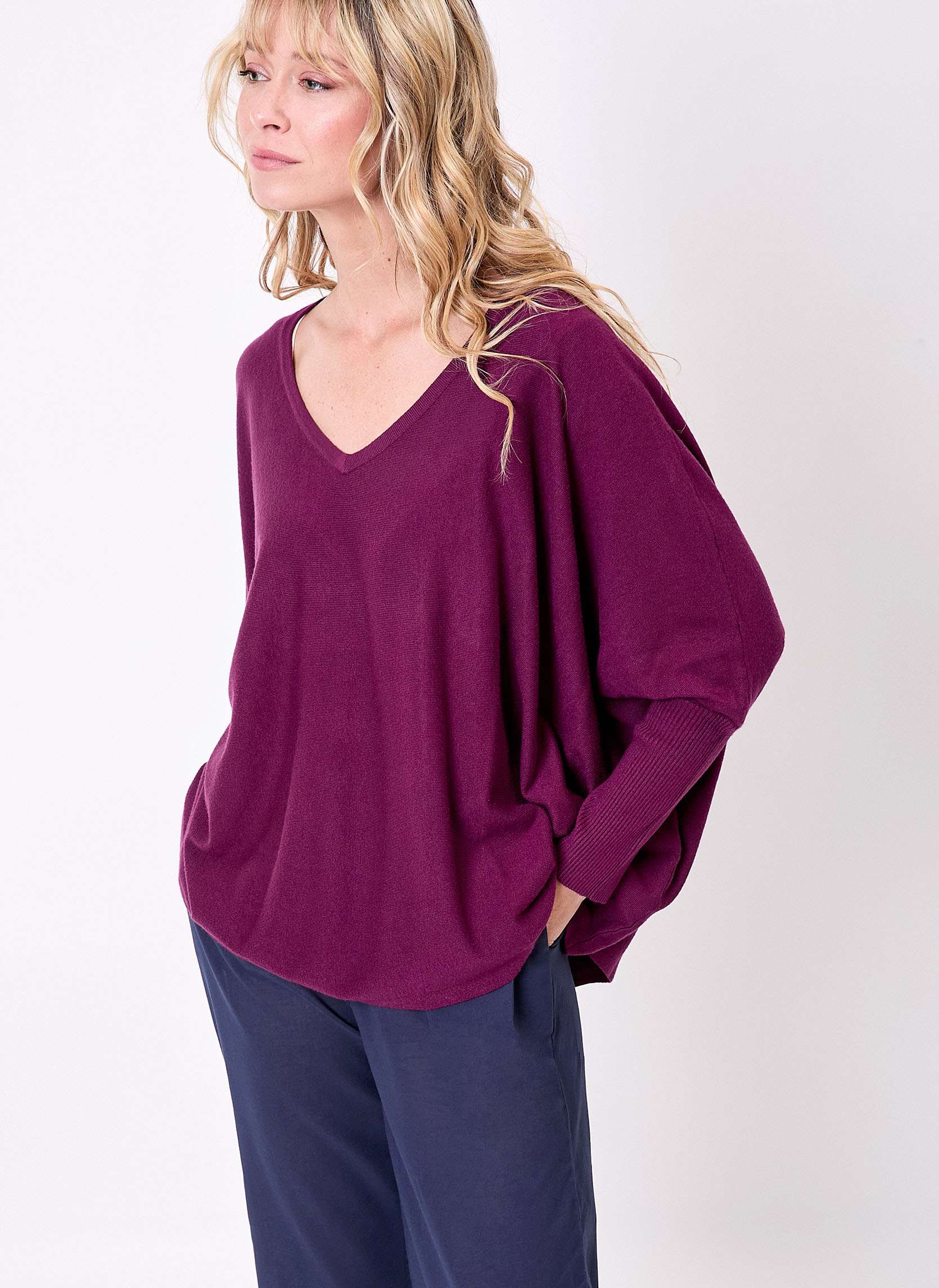 Pull oversize maille femme LANNA