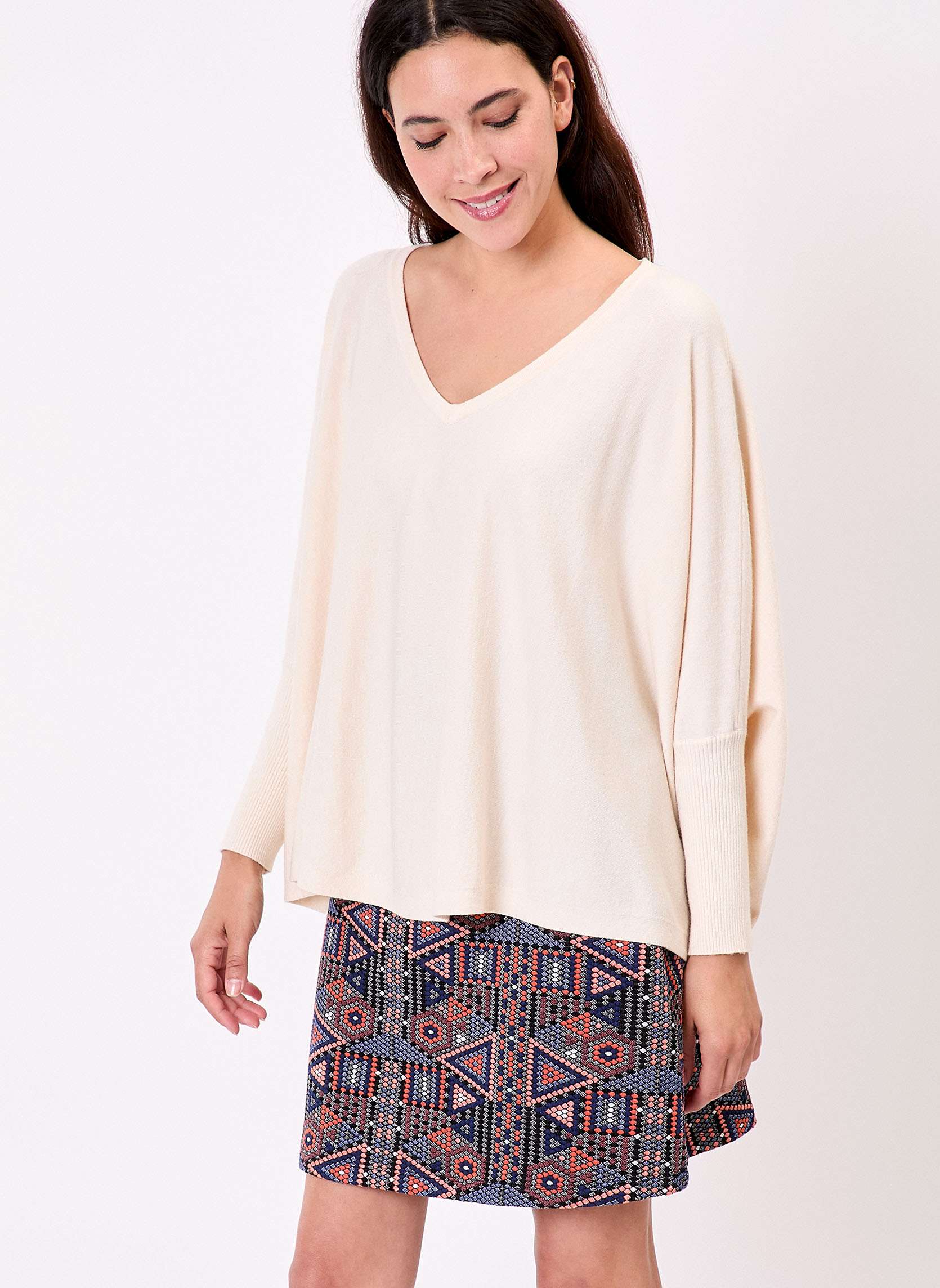 Pull oversize maille femme LANNA
