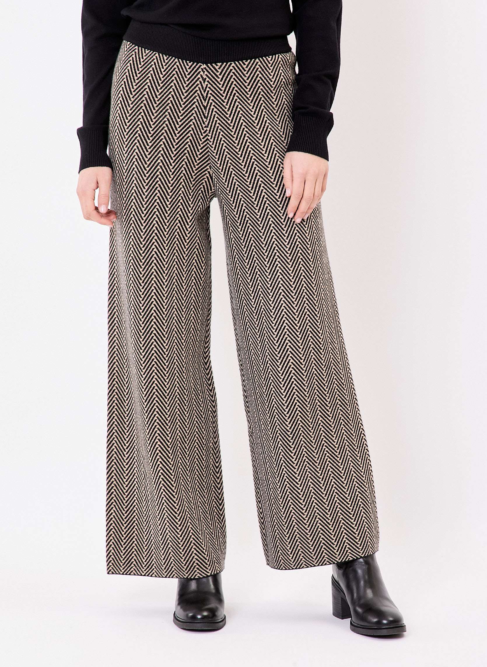 Pantalon maille large NICO