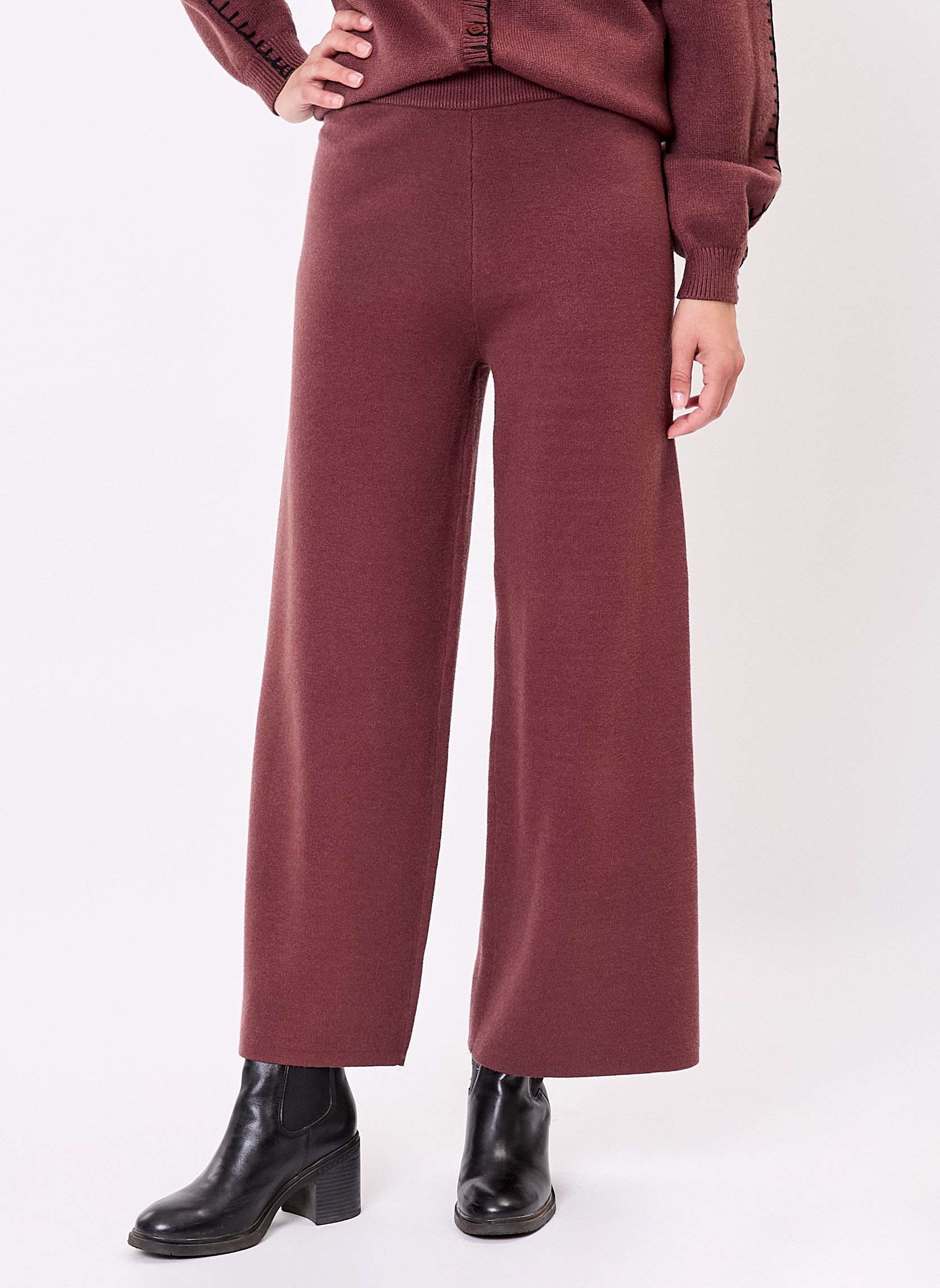 Pantalon maille large NICO