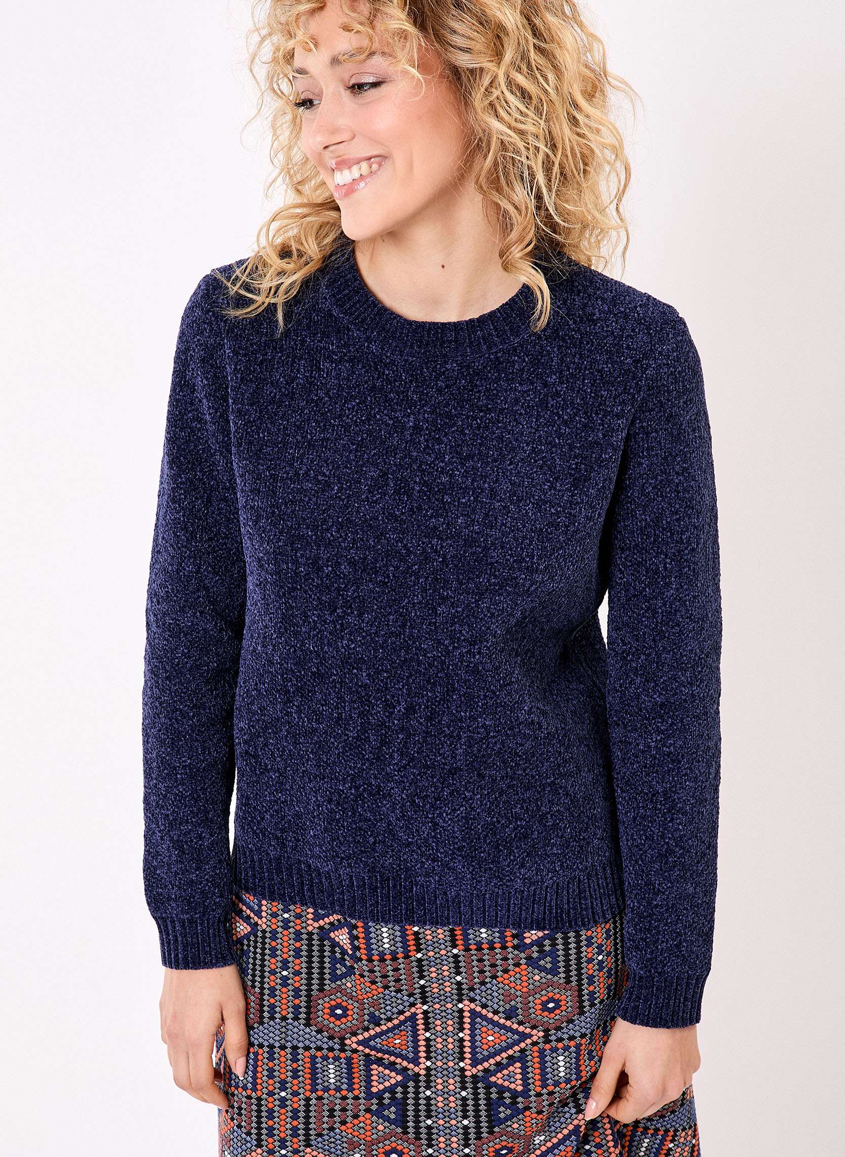 Pull maille duveteuse FALLON
