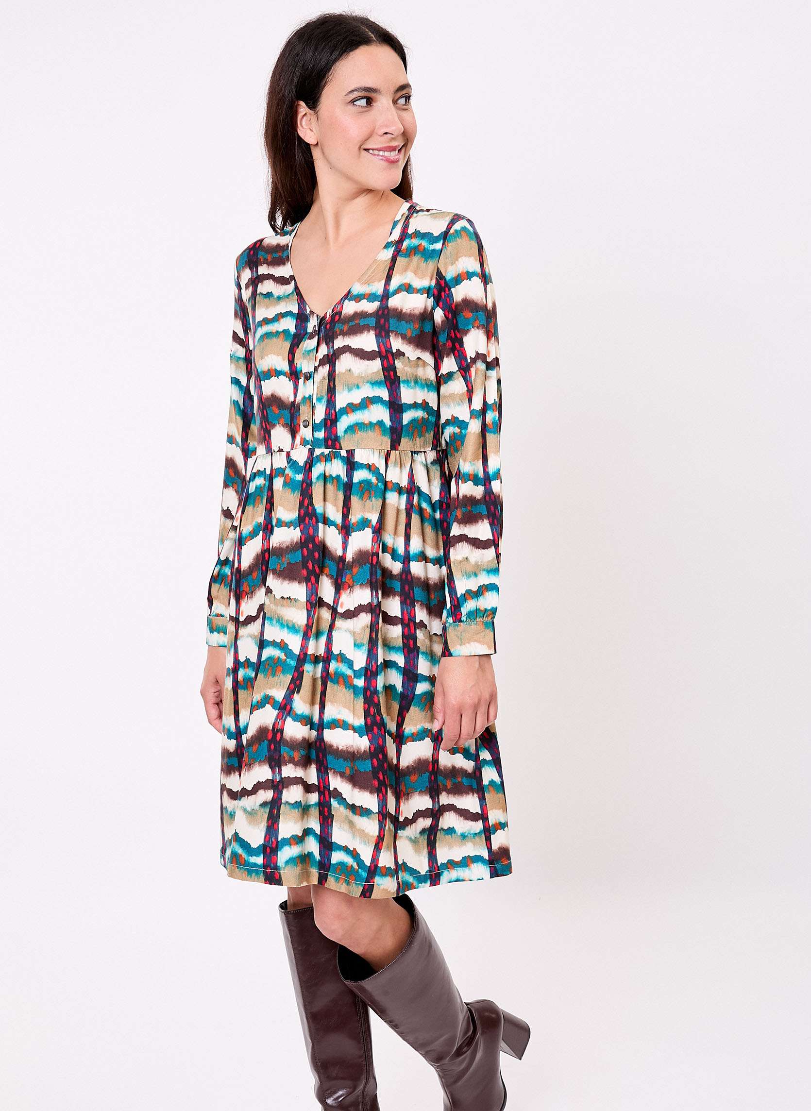 Robe empire fluide EUDOKO