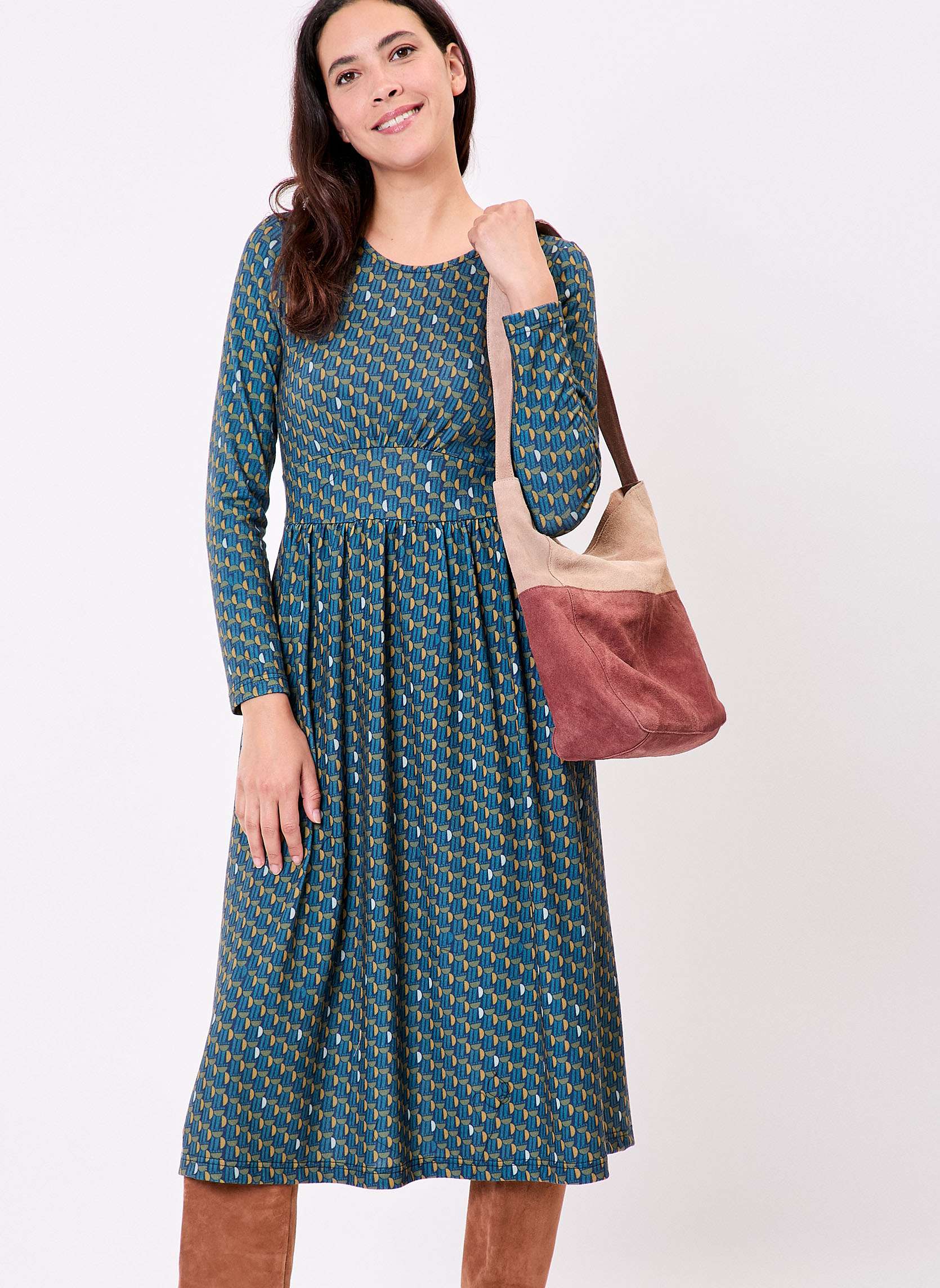 Robe midi maille  BAVERLY