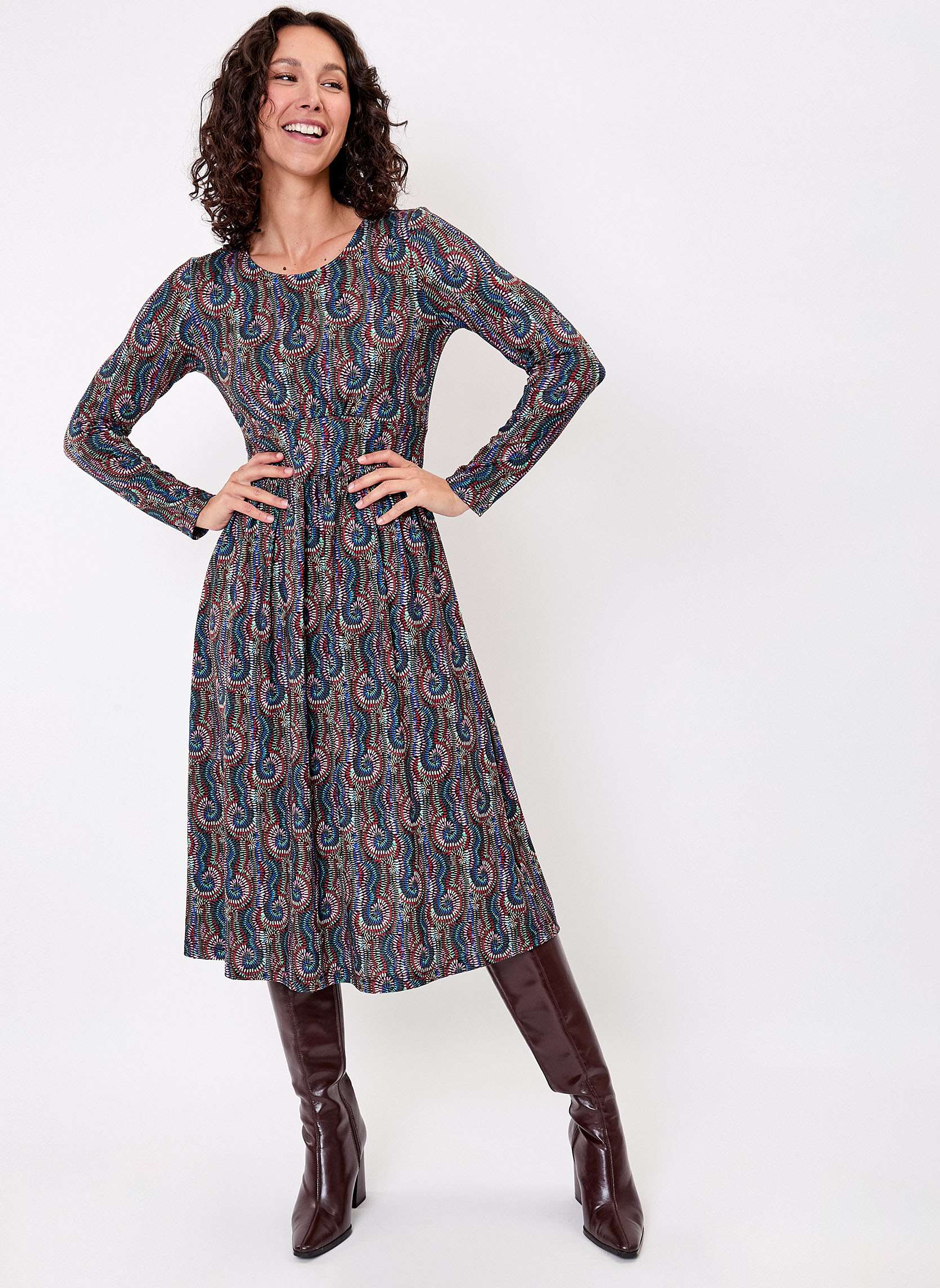 Robe midi maille  BAVERLY