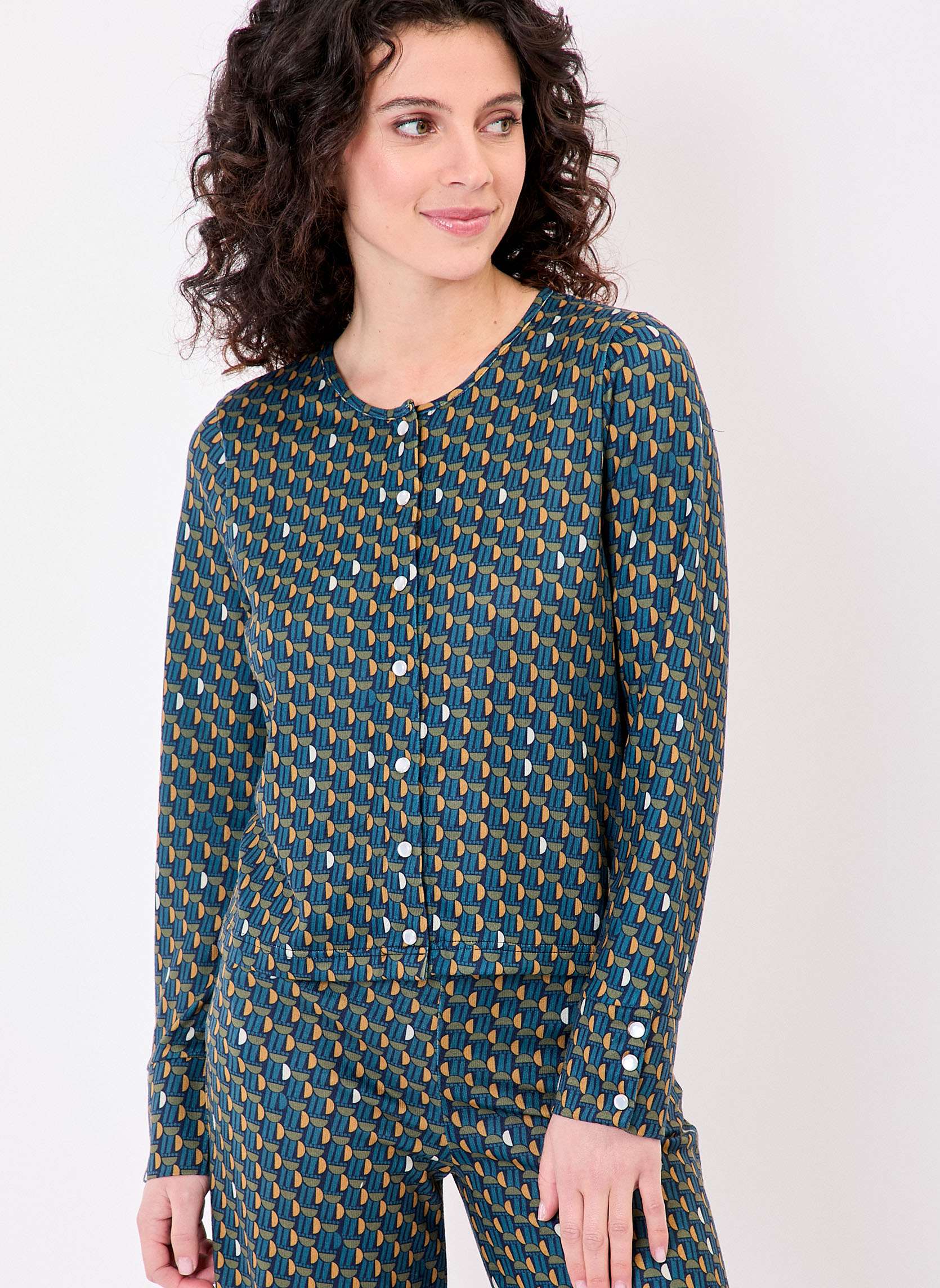 Gilet maille fine boutonne LAKE