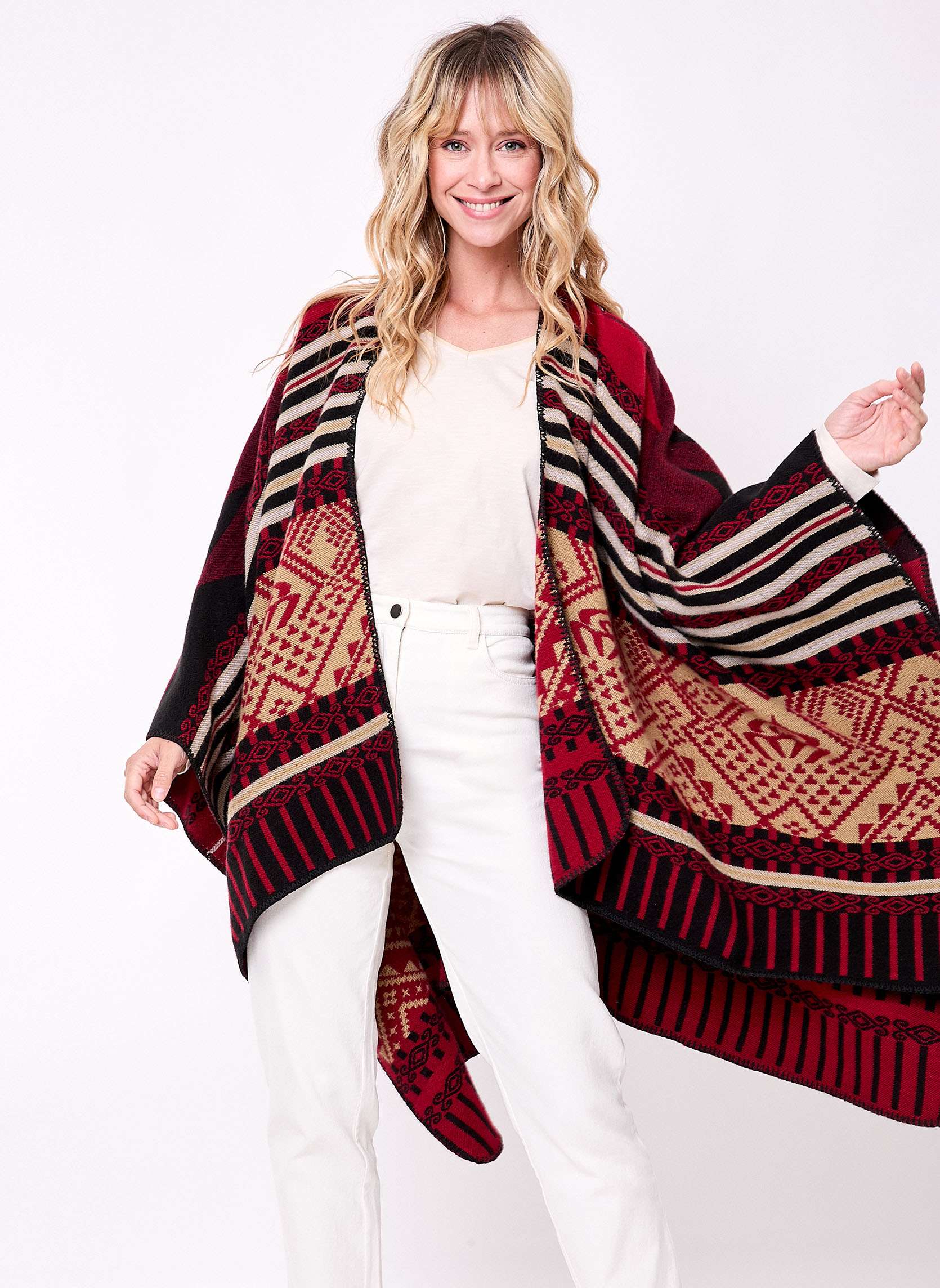 Poncho imprim rversible WALDO
