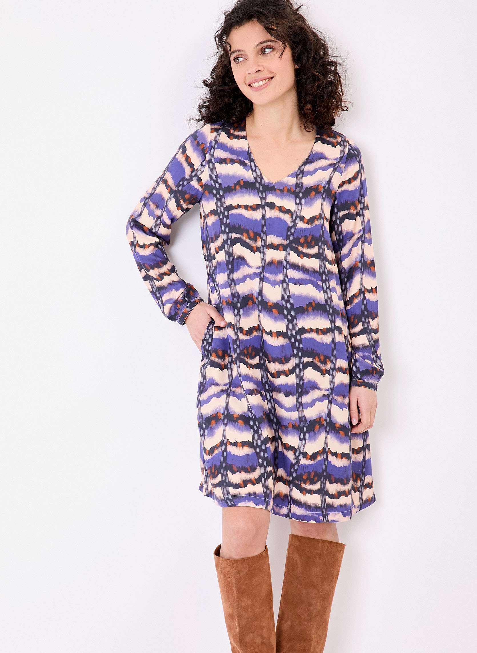Robe fluide vase NOEMIE