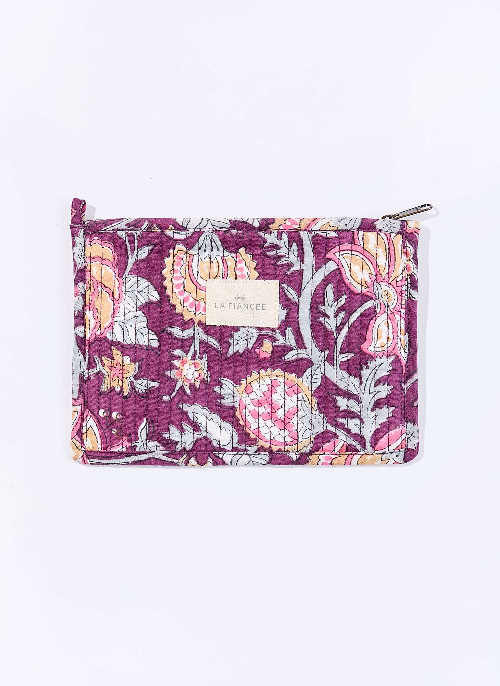 Petite pochette matelasse coton LISETTE