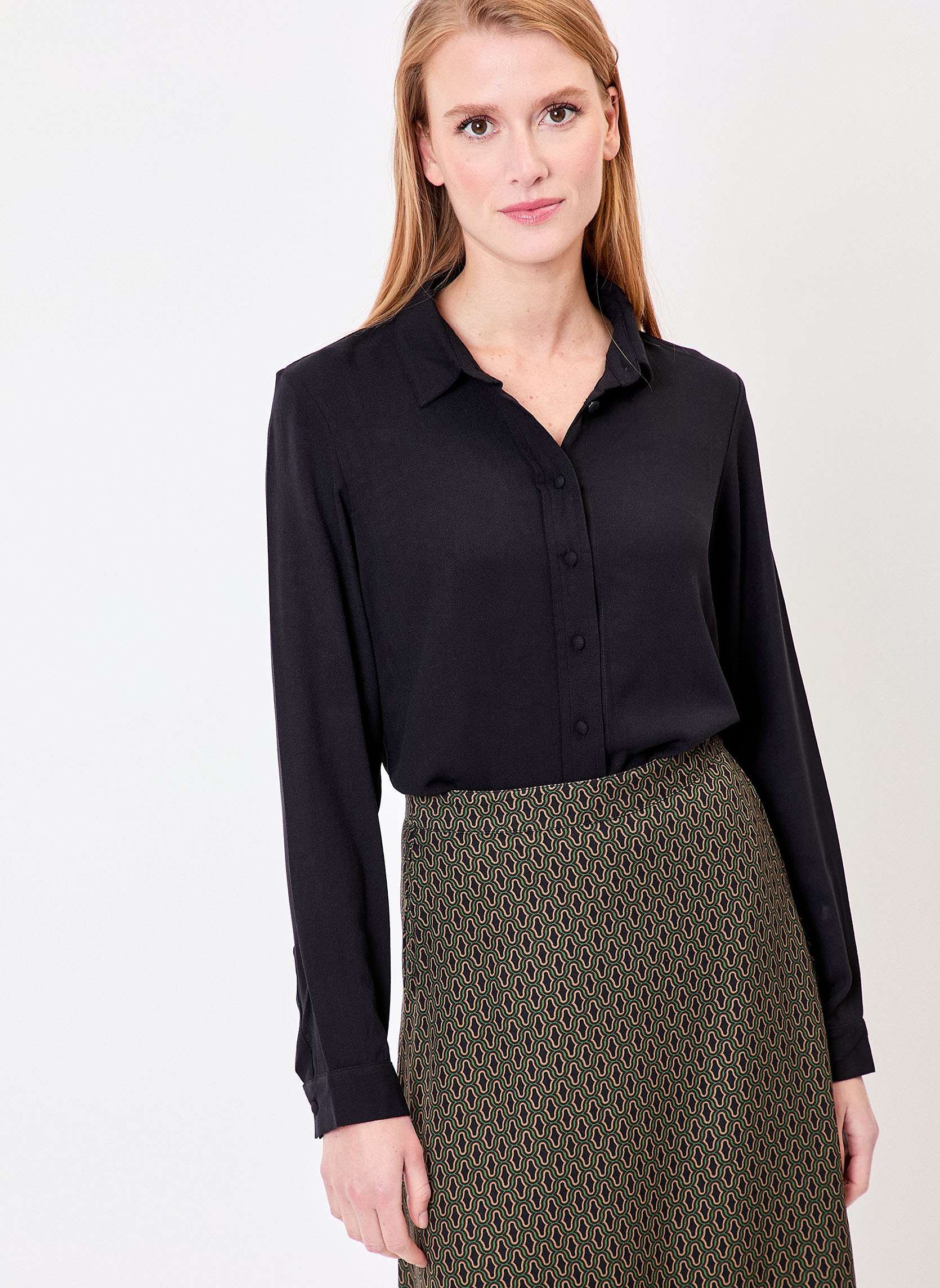 Chemisier fluide droit MARGE