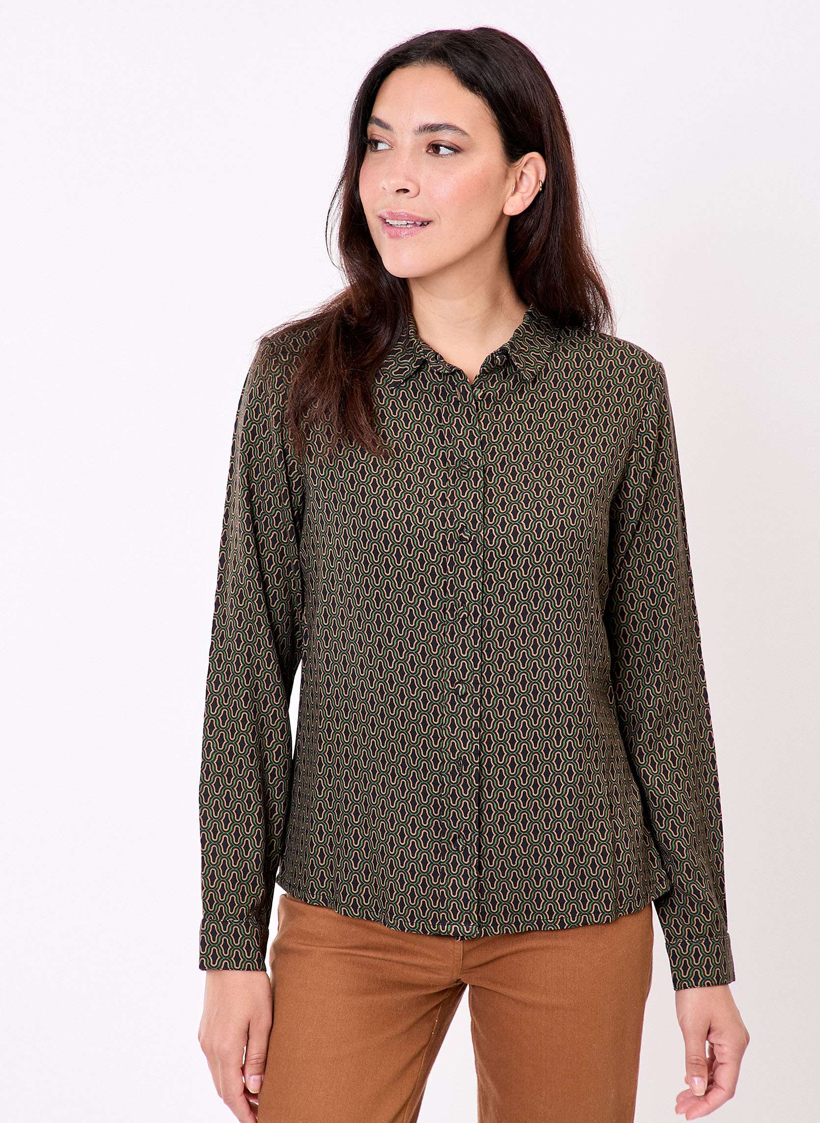 Chemisier fluide droit MARGE