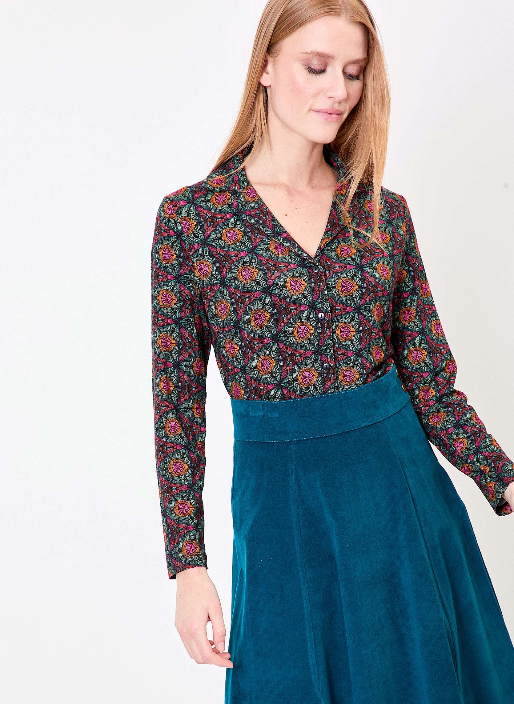 Chemisier maille fluide CELIA