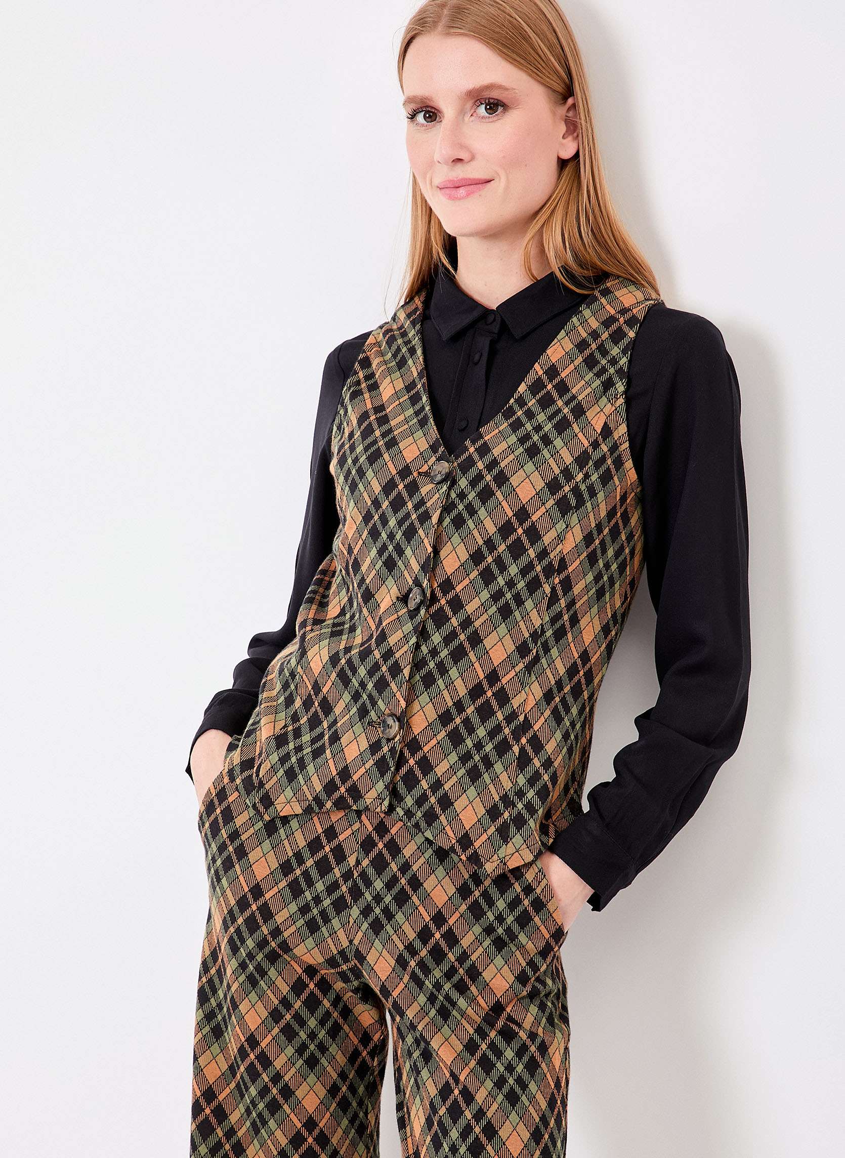 Gilet de costume maille bio GISELE