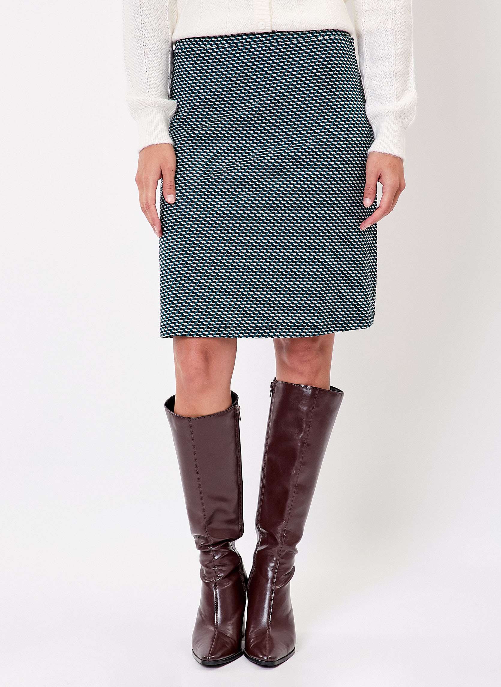 Jupe maille courte bio OLI