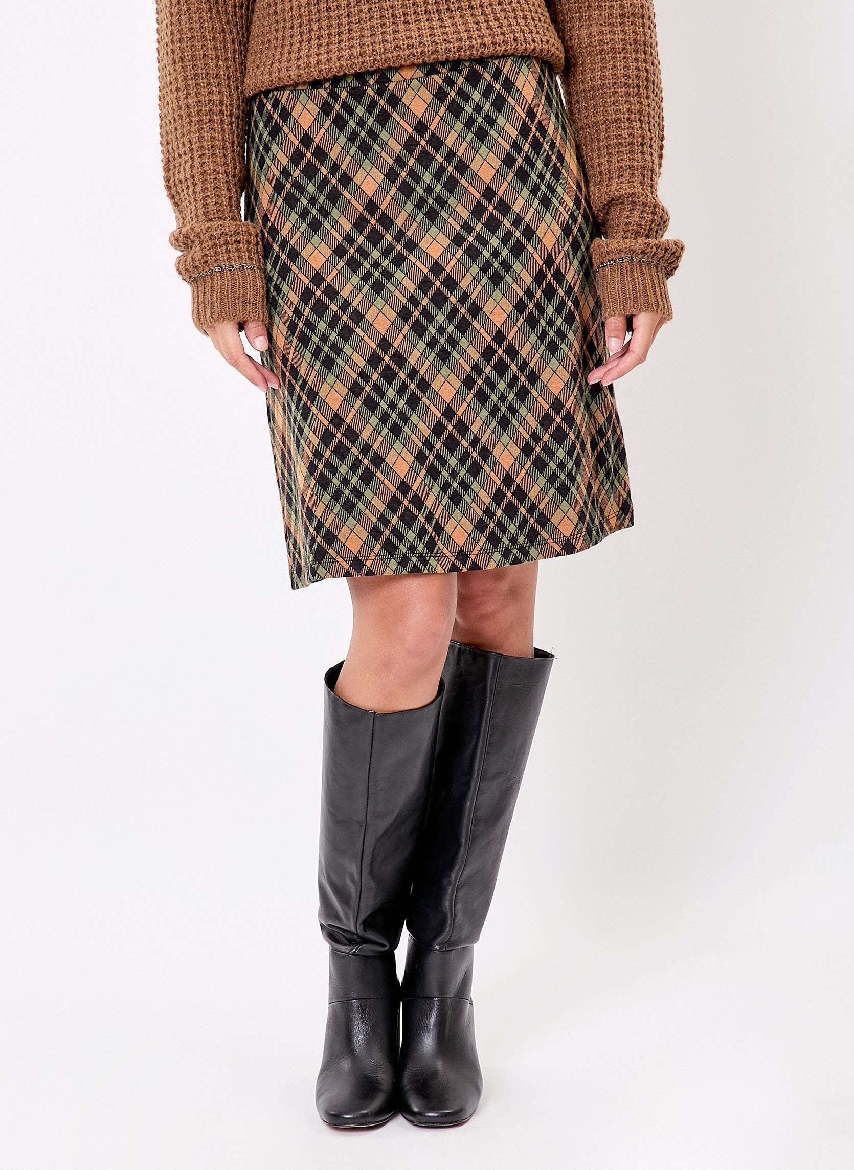 Jupe maille courte bio OLI