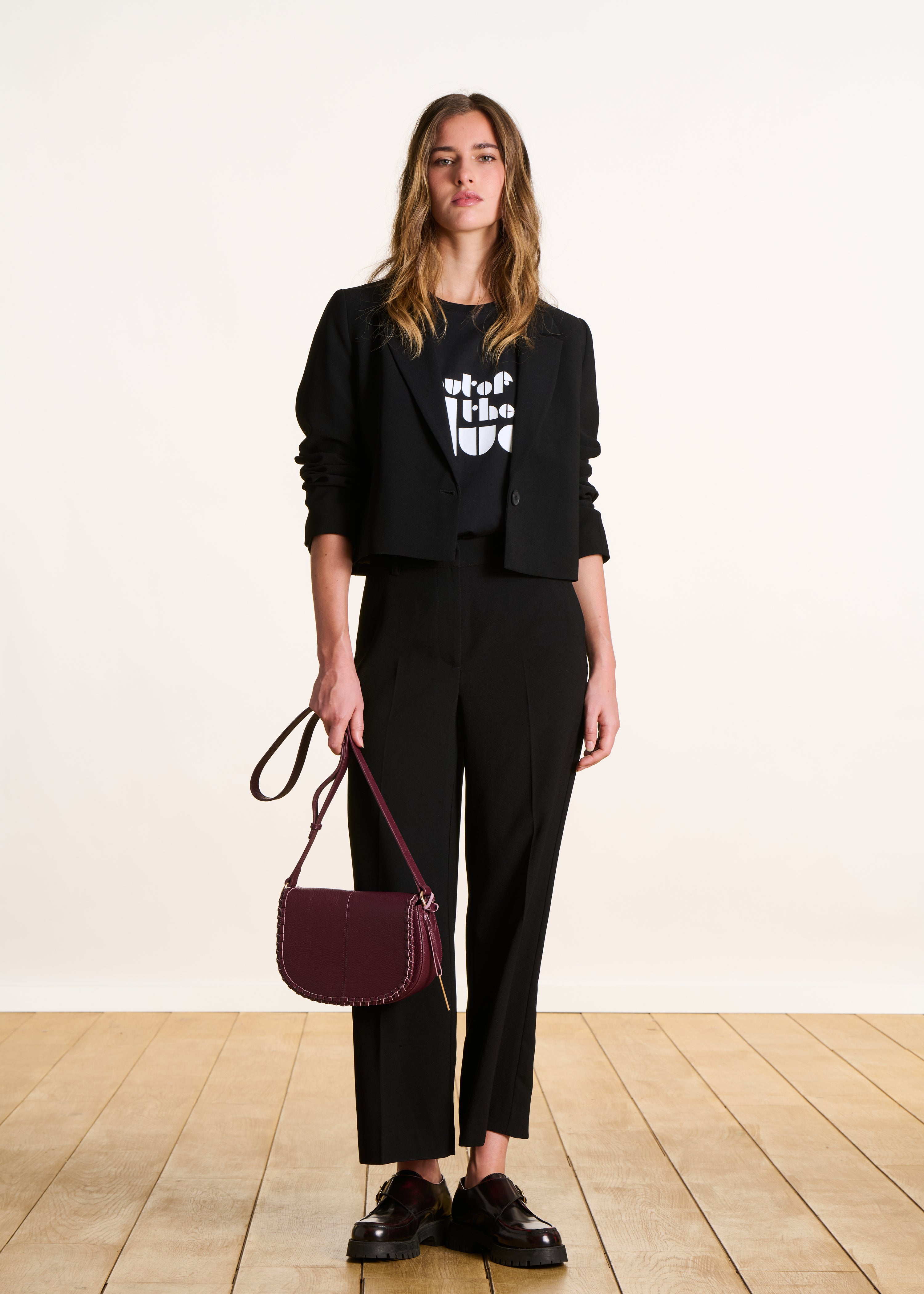 Pantalon droit 7/8ème