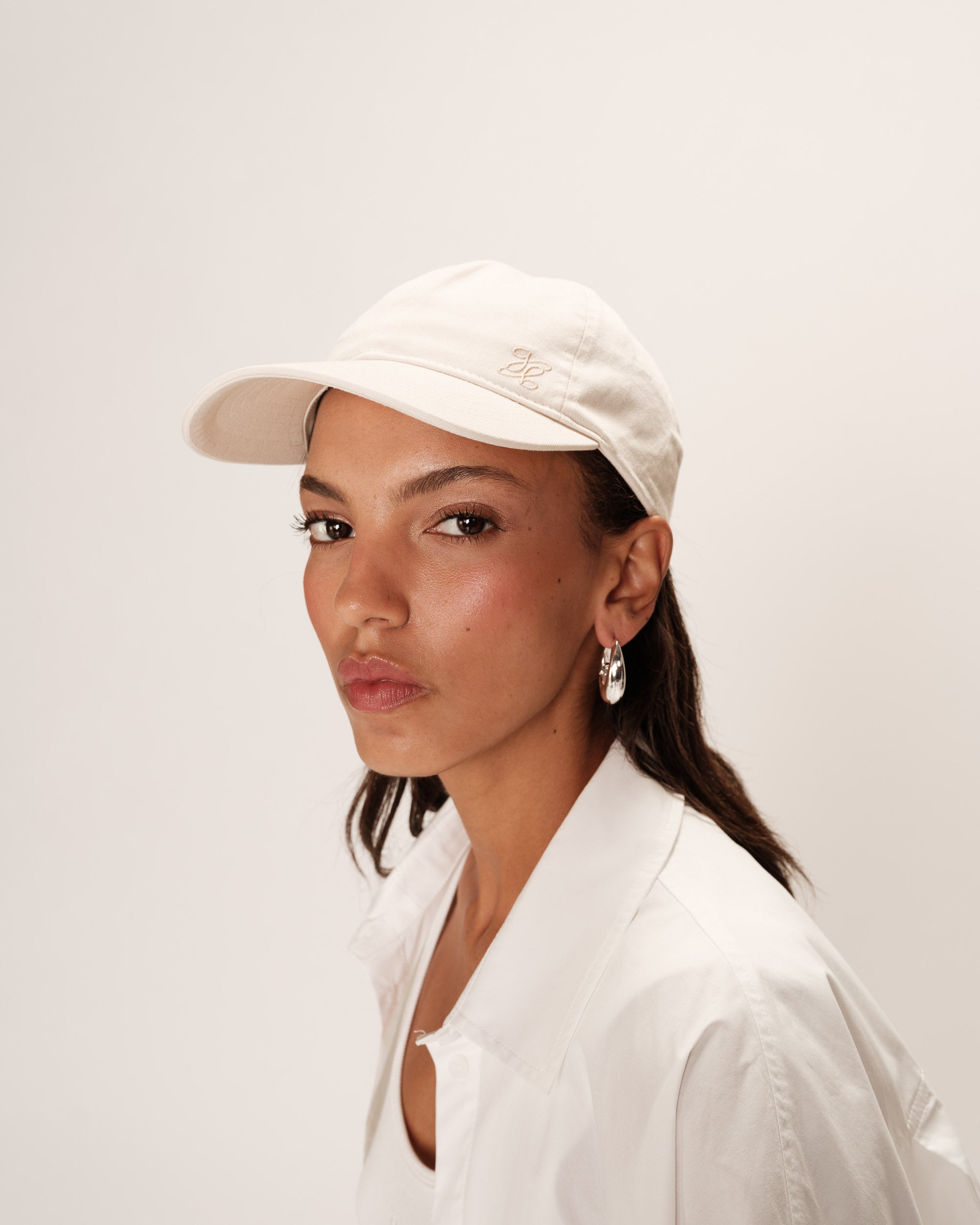 Casquette brodee g&amp;m beige Patterson