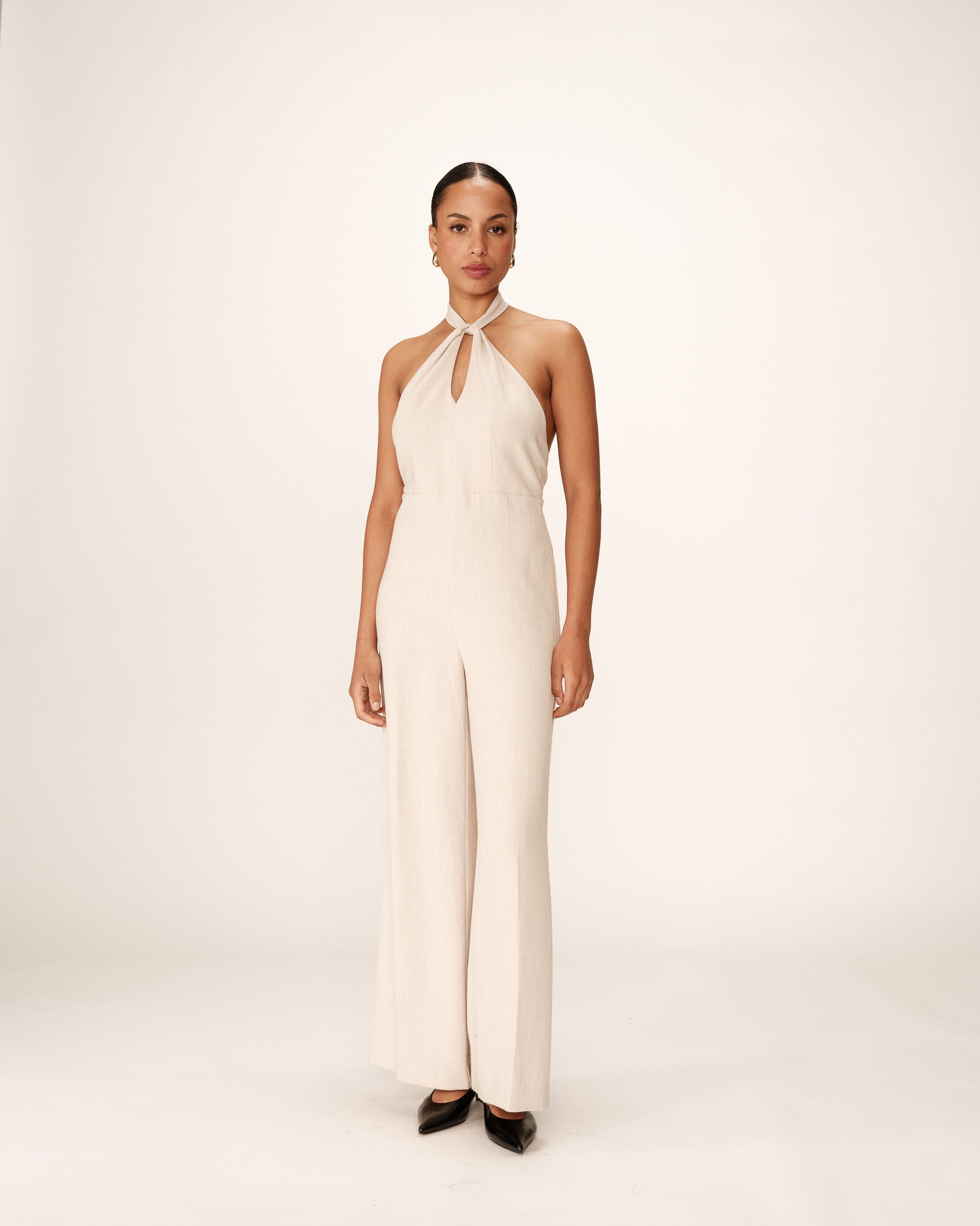 Combinaison dos nu beige Philomene