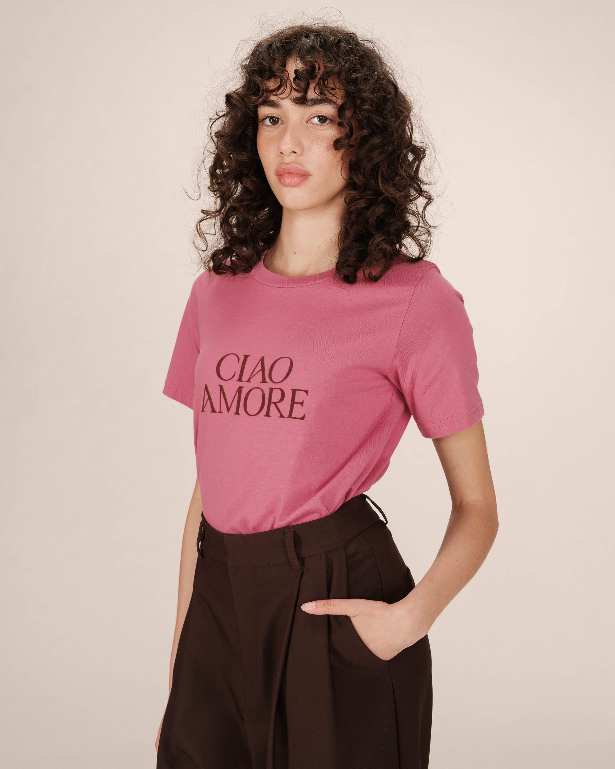 T-shirt imprimé blush Soft