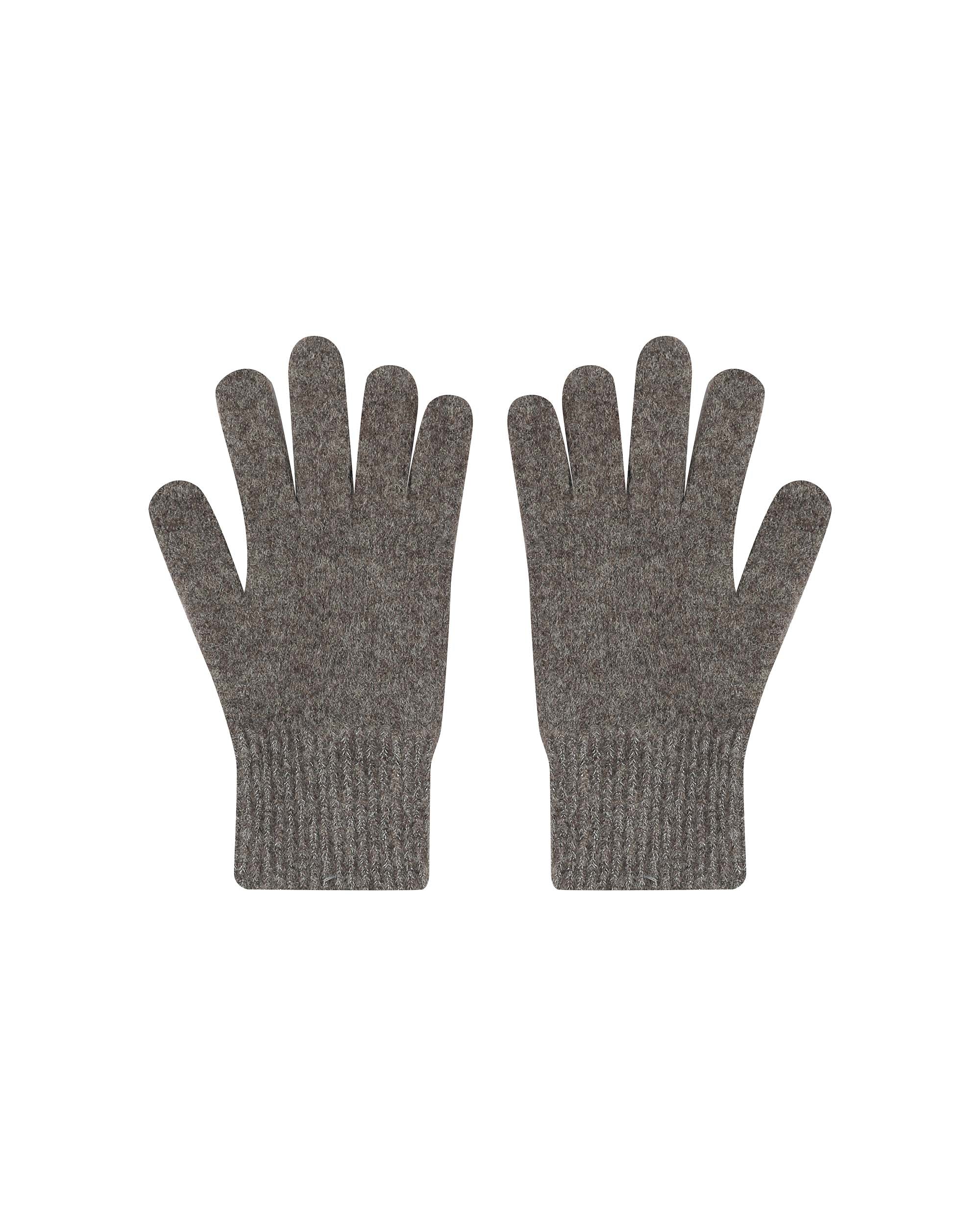 Mitaines tricotees taupe Safe