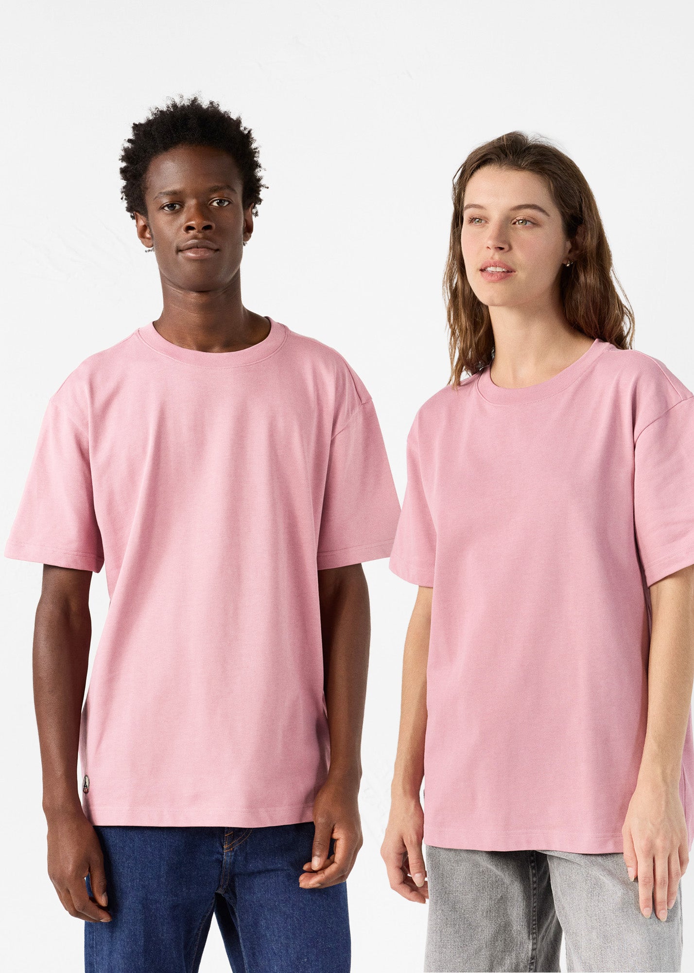 JOTT - T-Shirt à col rond Rose antique Andrea - Taille S