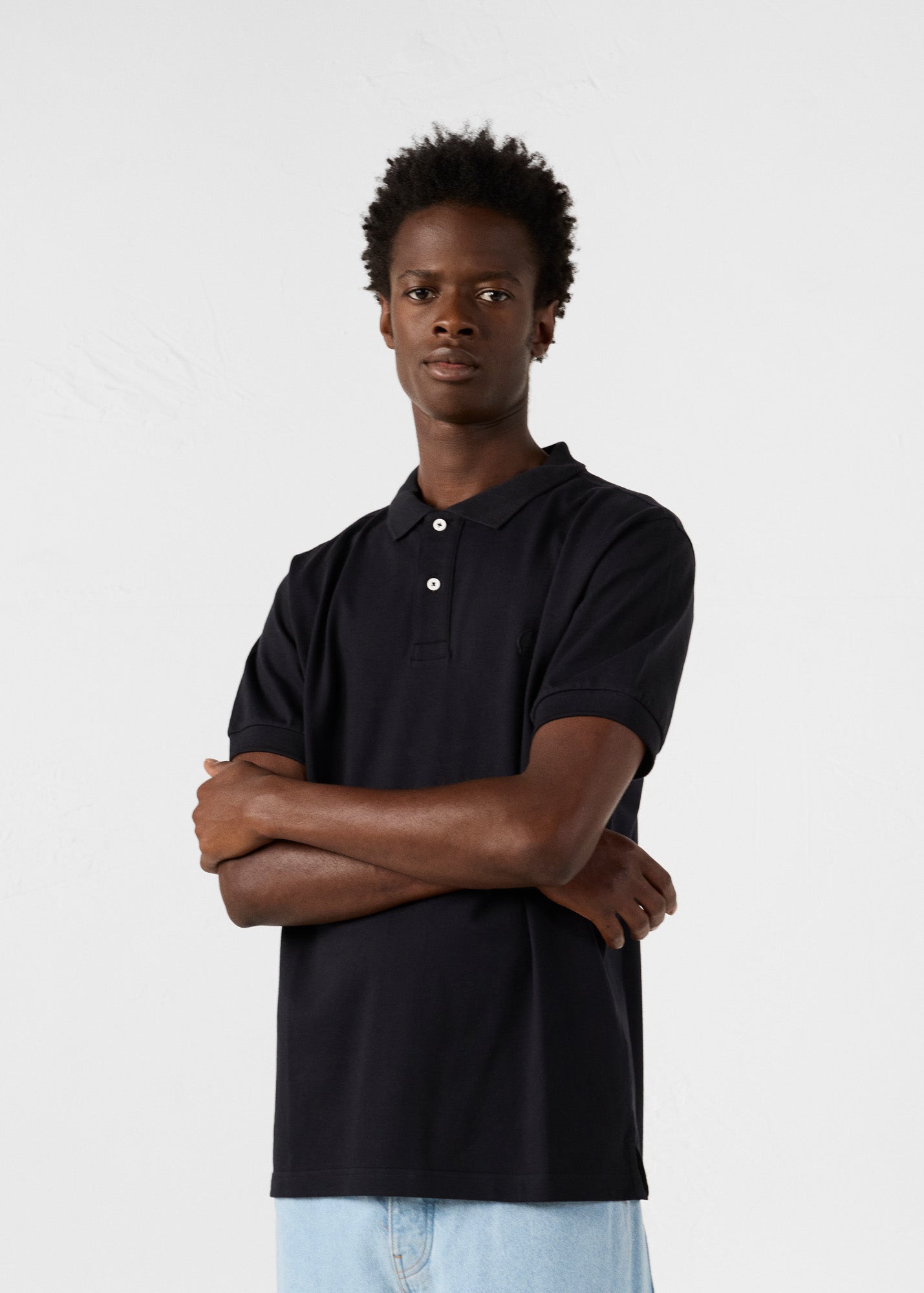 JOTT - Polo Noir Antonio - Taille S