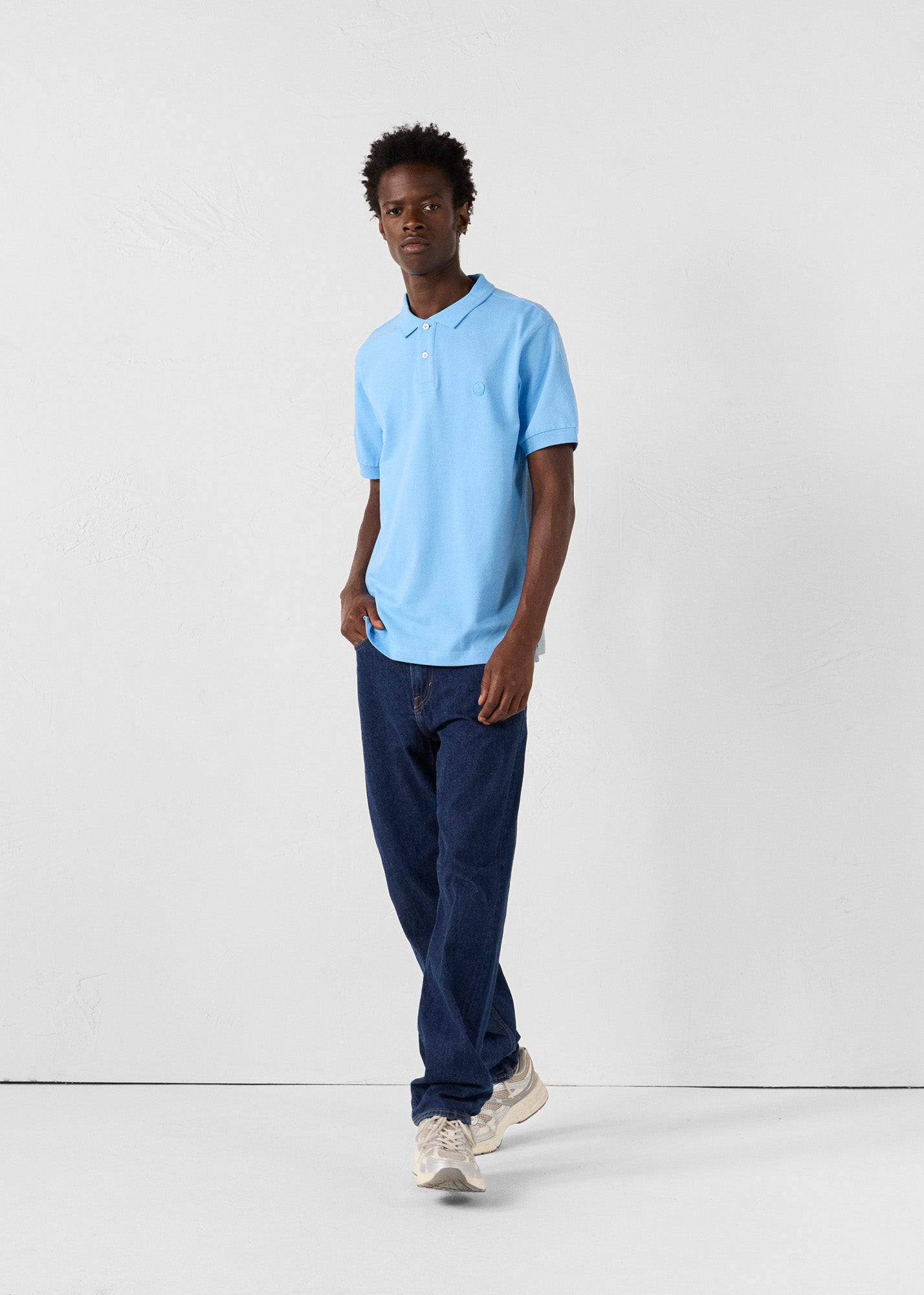 JOTT - Polo Bleu cristal Antonio - Taille L