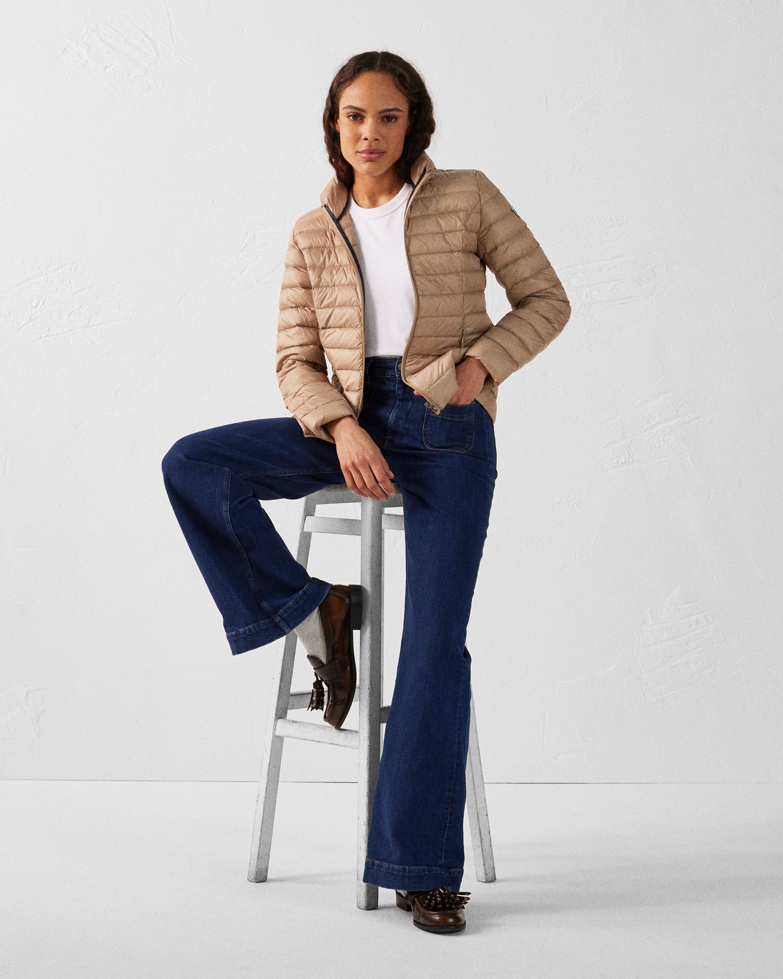 JOTT - Doudoune légère Beige Cha - Taille XS