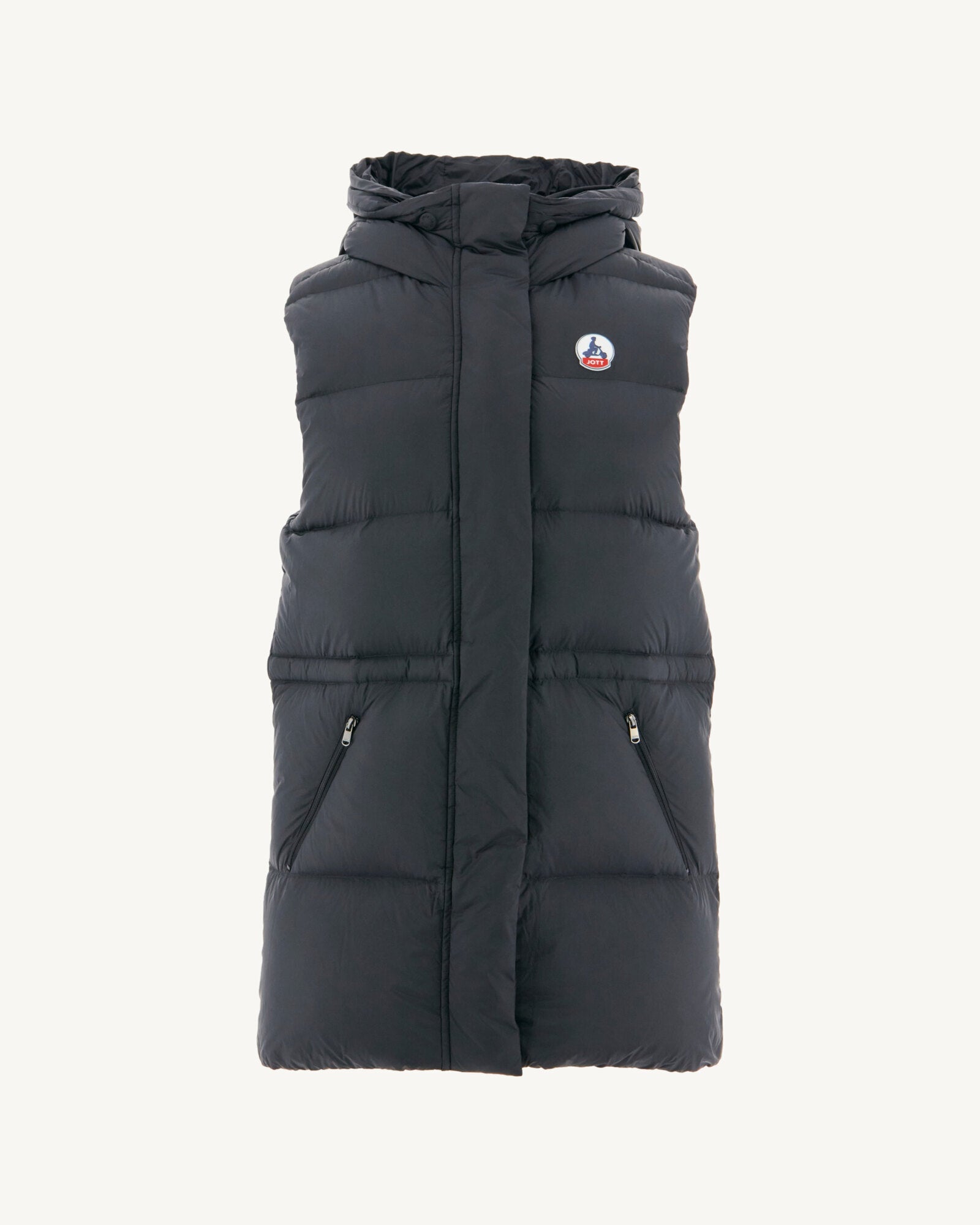 JOTT - Doudoune sans manche à capuche Grand Froid Noir Texas 2.0 - Taille XXL