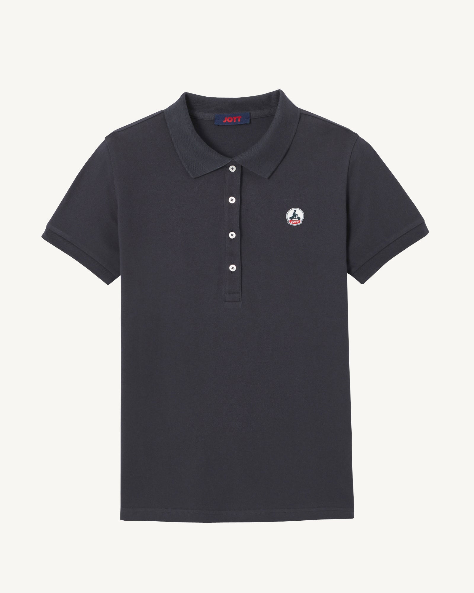 JOTT - Polo en coton biologique Marine Franca - Taille XS